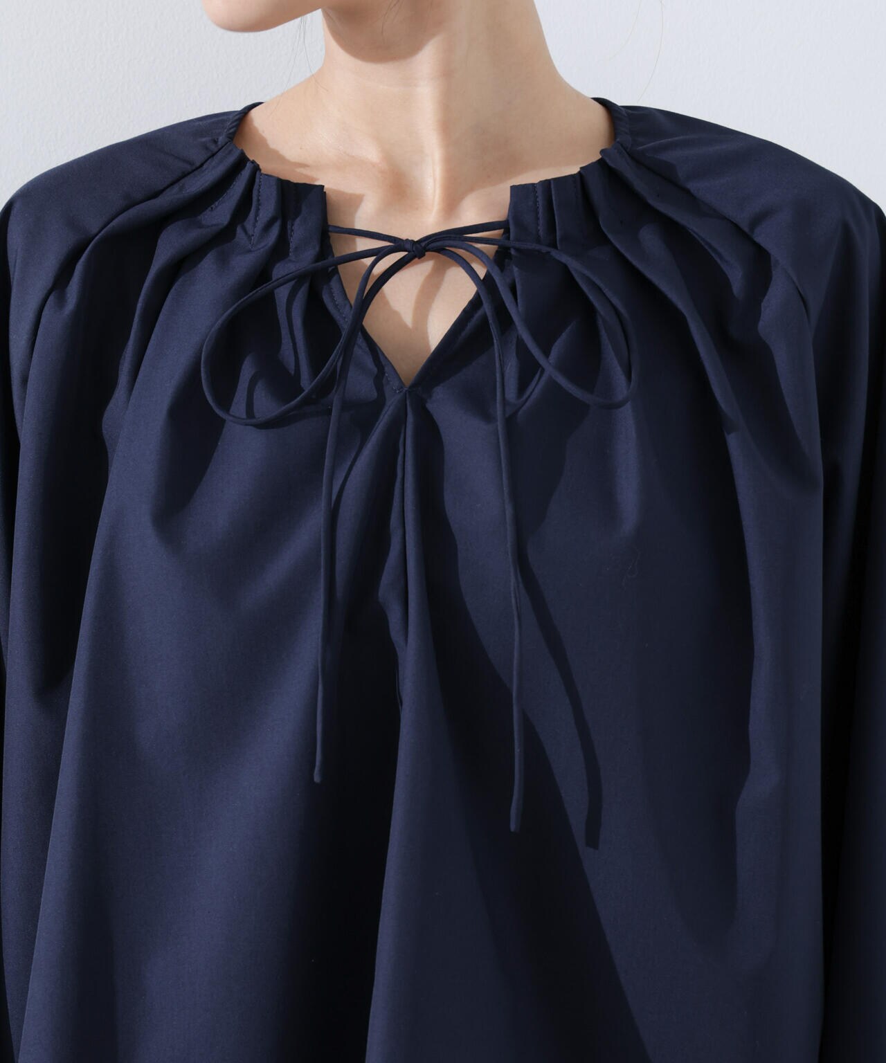 ボリュームスリーブタックブラウス 6735120307