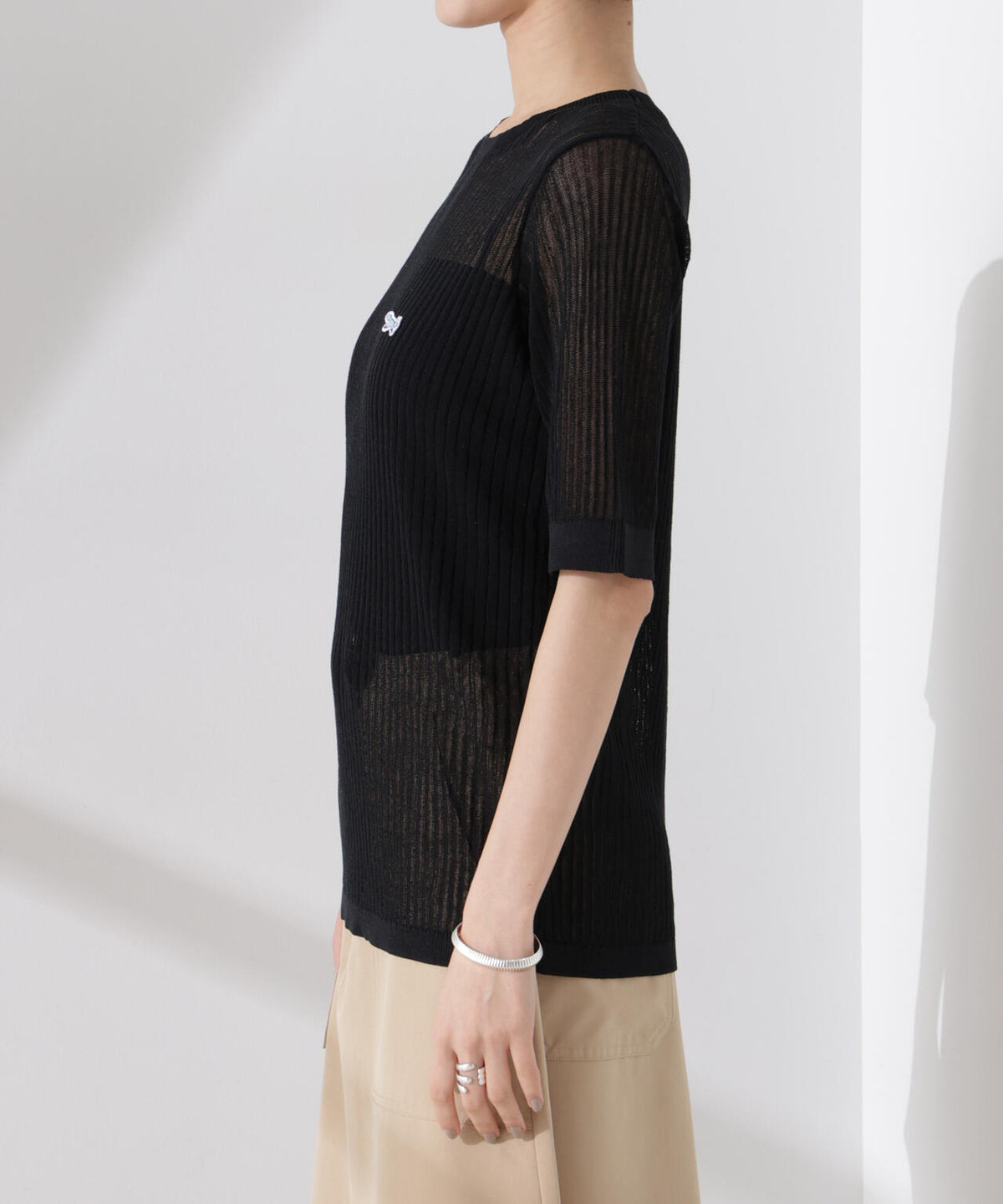 PENNEYS別注TheFOXシアーリブニットトップス 6735122326