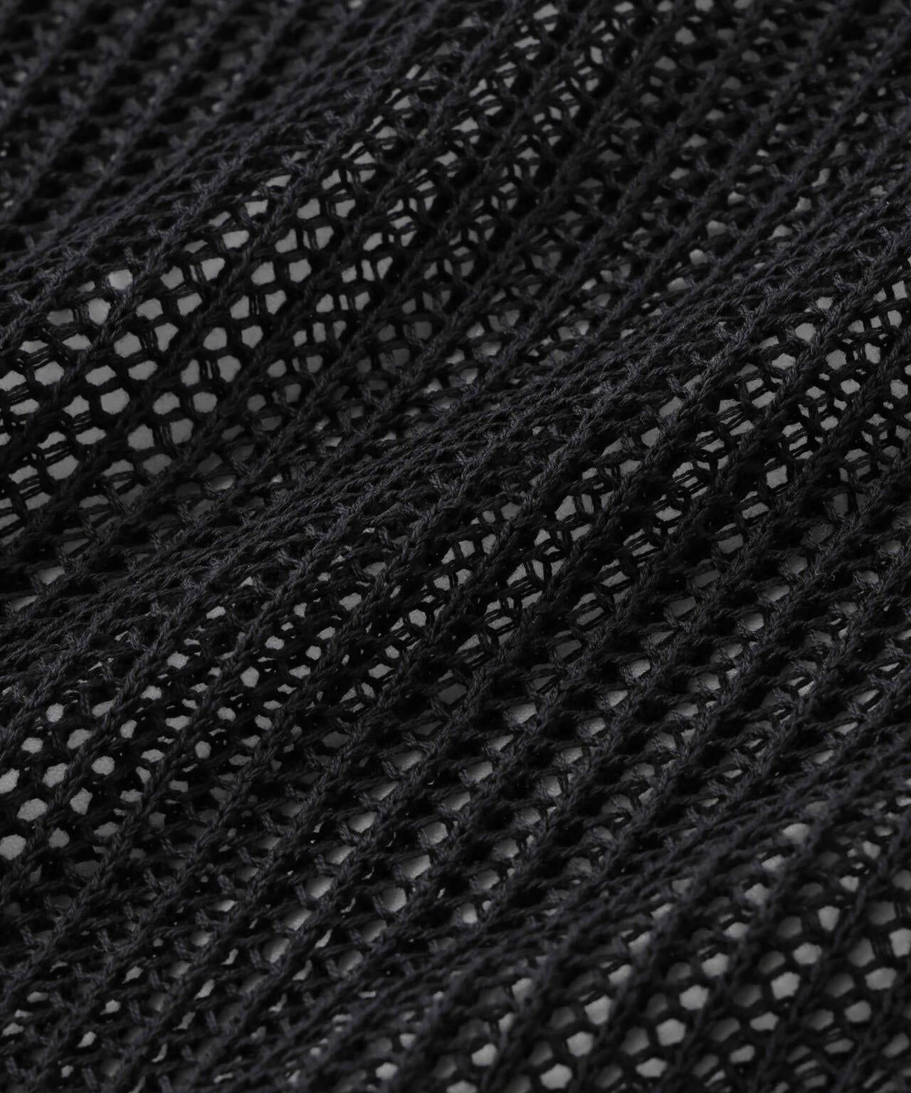 クロップドメッシュニットトップス 6735122330