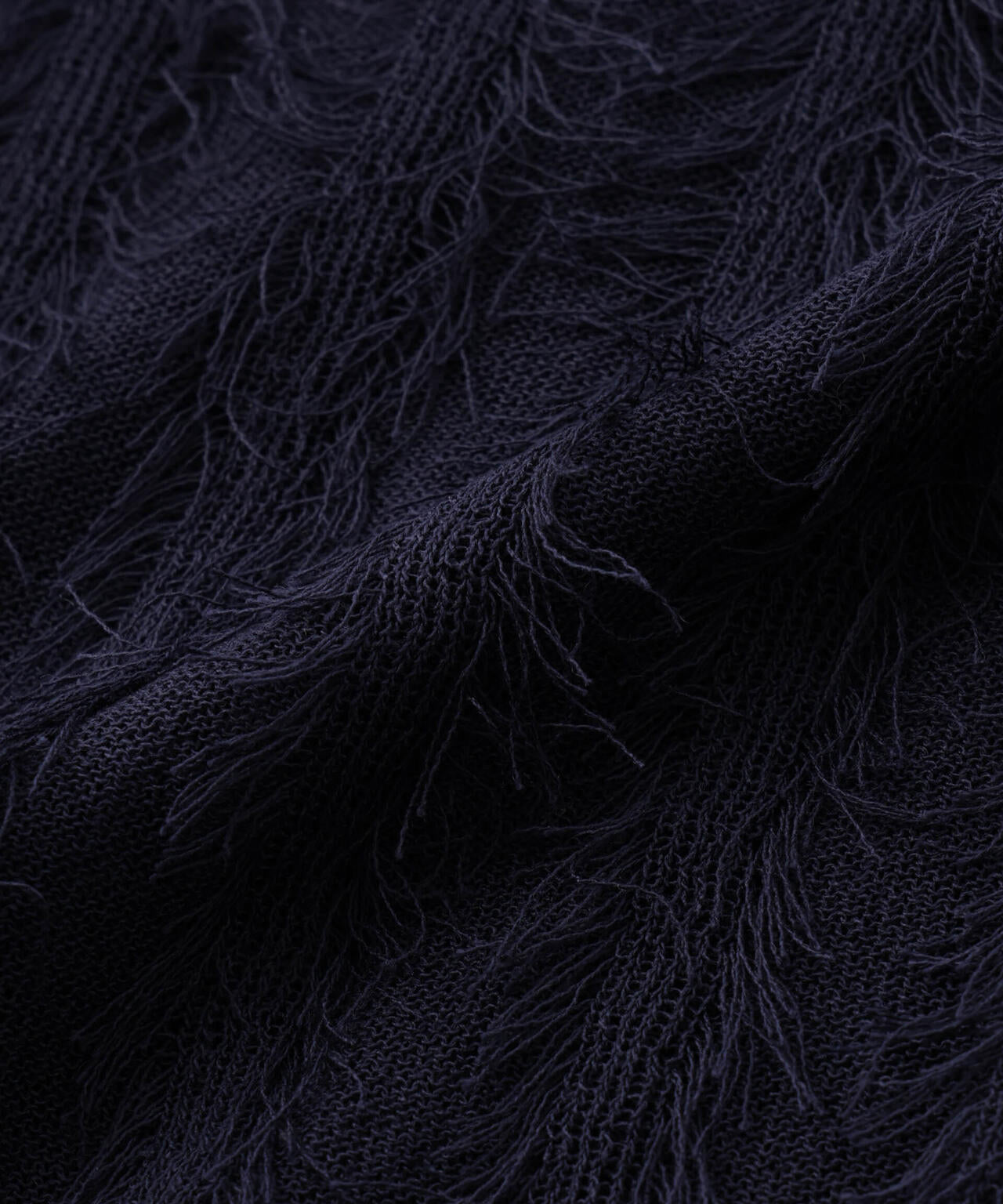 カットフリンジニットカーディガン 6735122337