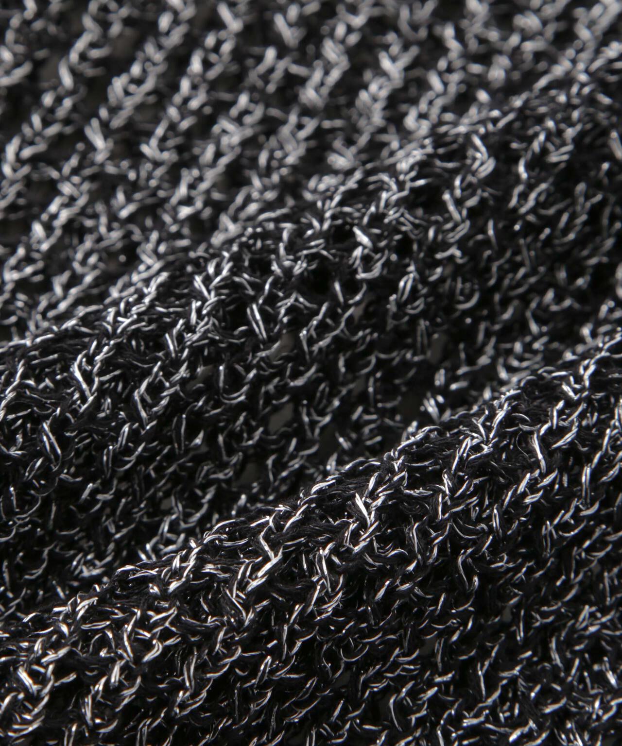 ラメメッシュノースリーブニット (セットアップ可) 6735122339