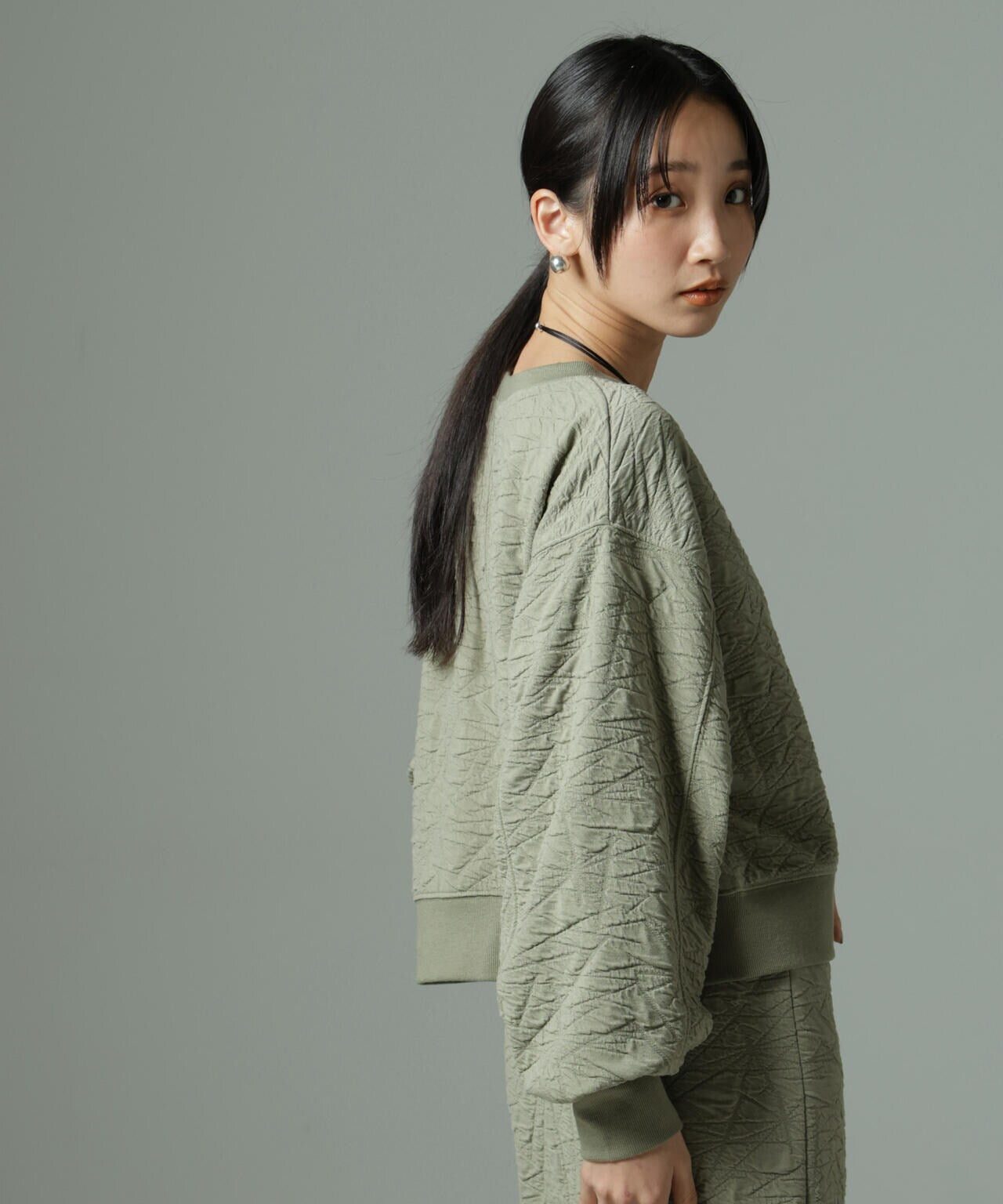 フクレジャガードカットトップス(セットアップ可) 6735123301