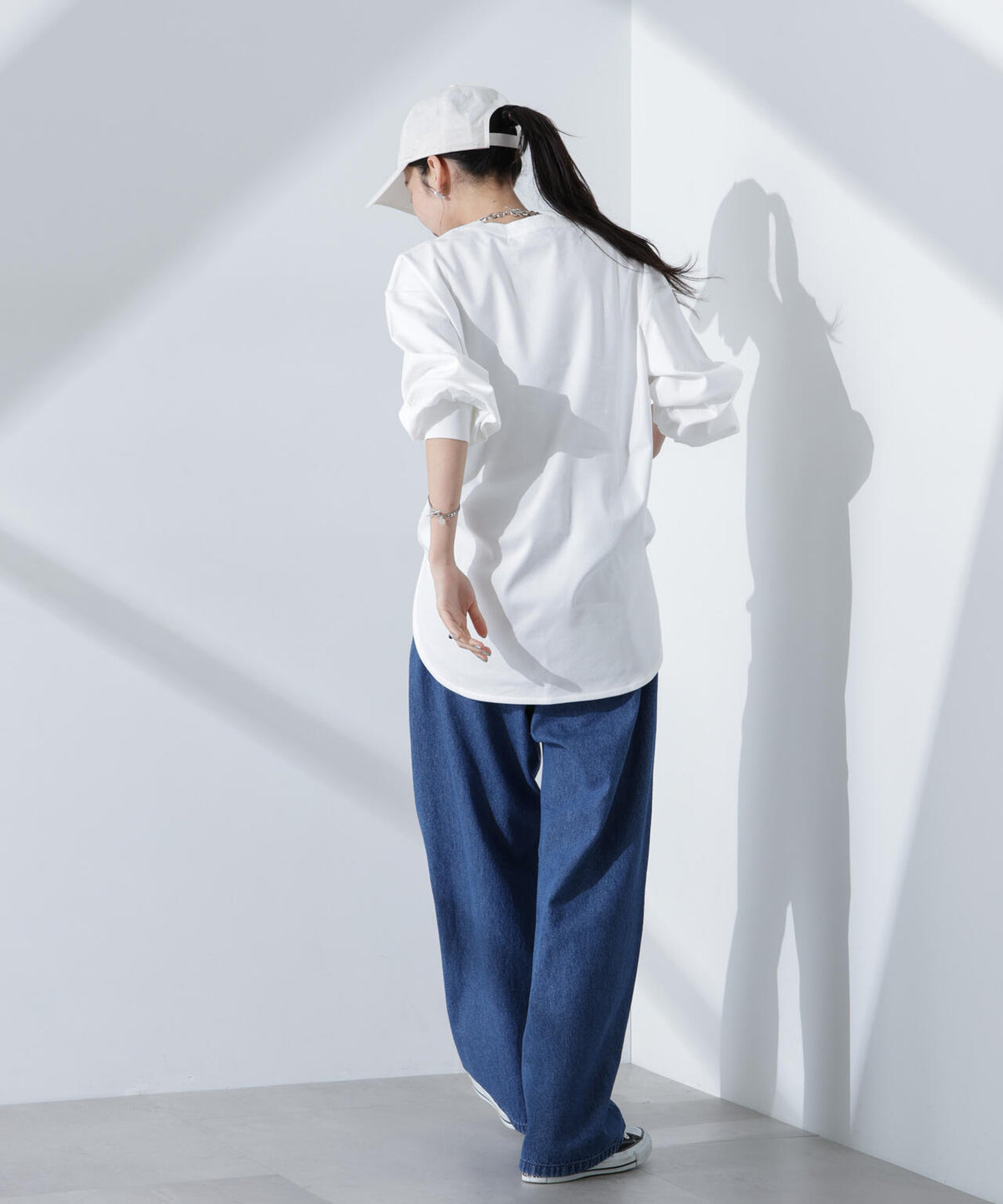 Anti SmellスムースシルケットロングスリーブTシャツ 6735123303