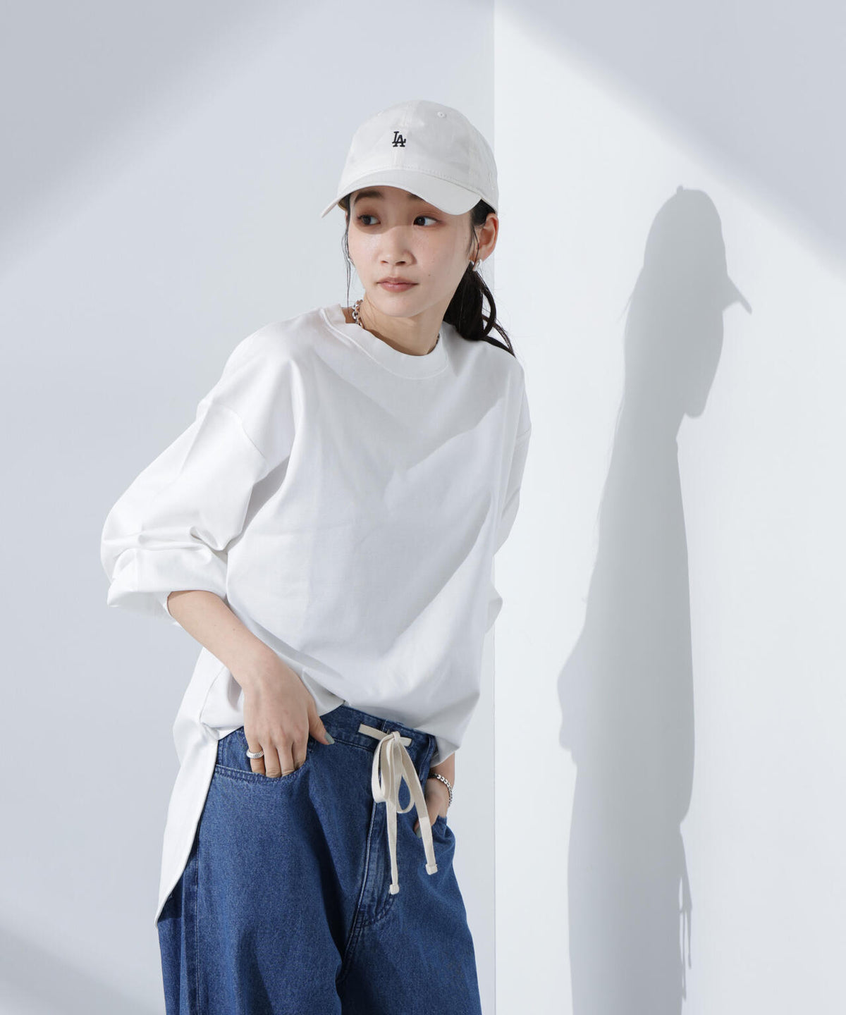 Anti SmellスムースシルケットロングスリーブTシャツ 6735123303