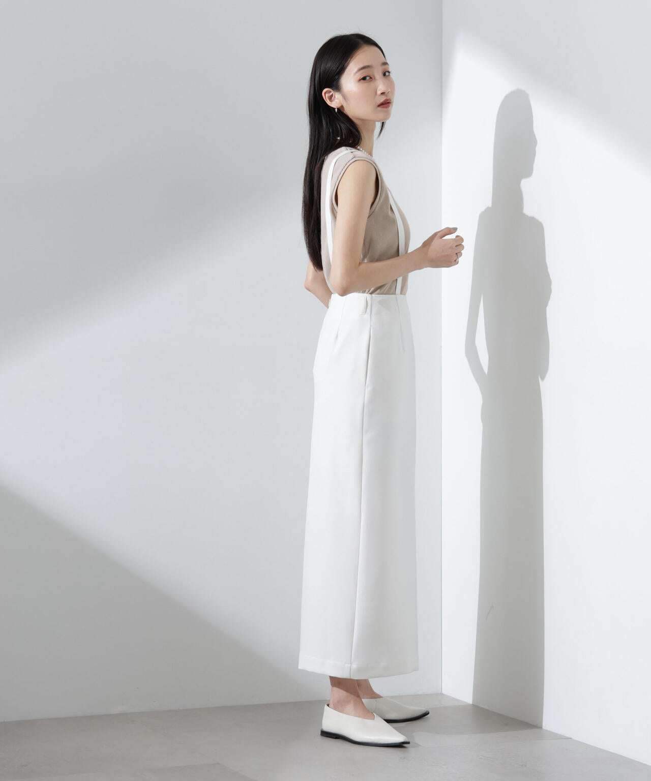 UVカット抗菌防臭吸水速乾イージーケアノースリーブ 6735124303