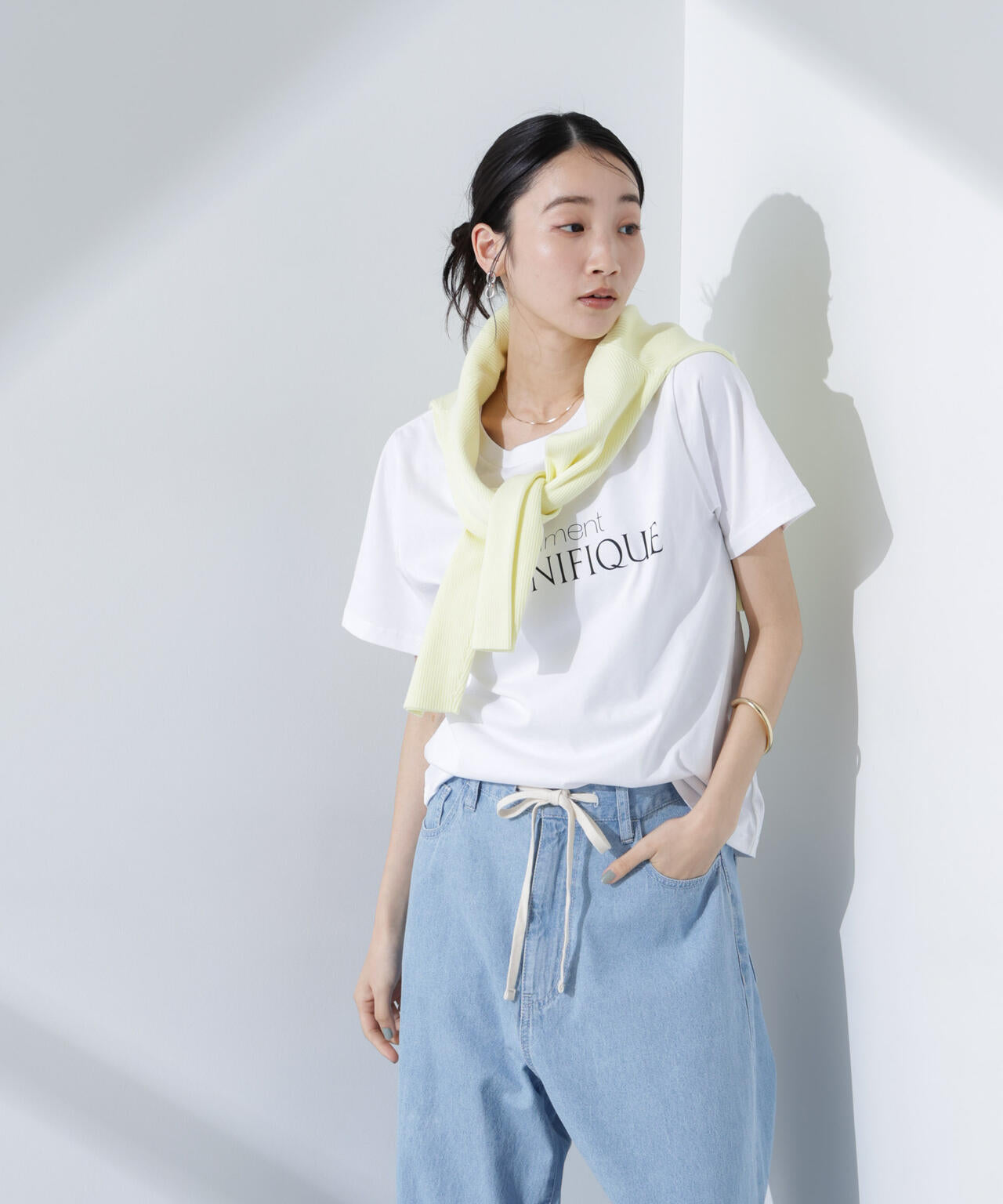 ロゴプリントTシャツ 6735124308