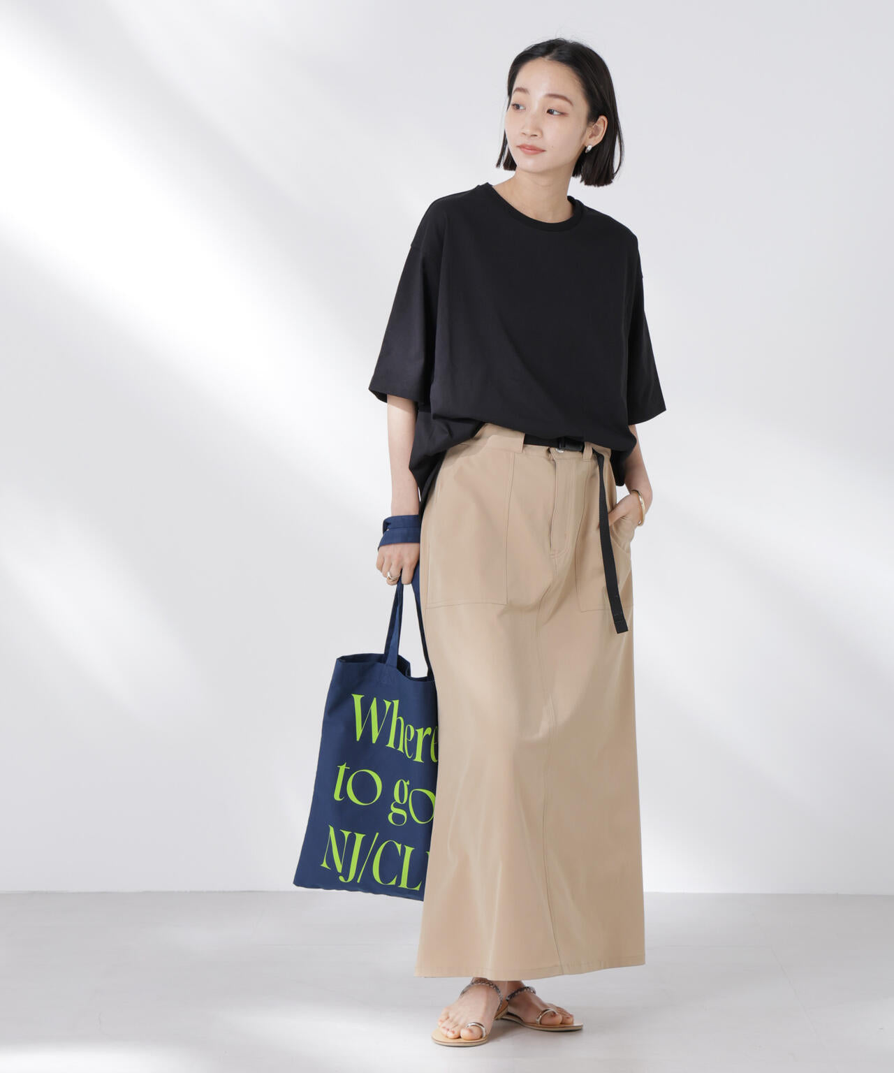 STORATECH 機能素材ラウンドヘムTシャツ 6735124319