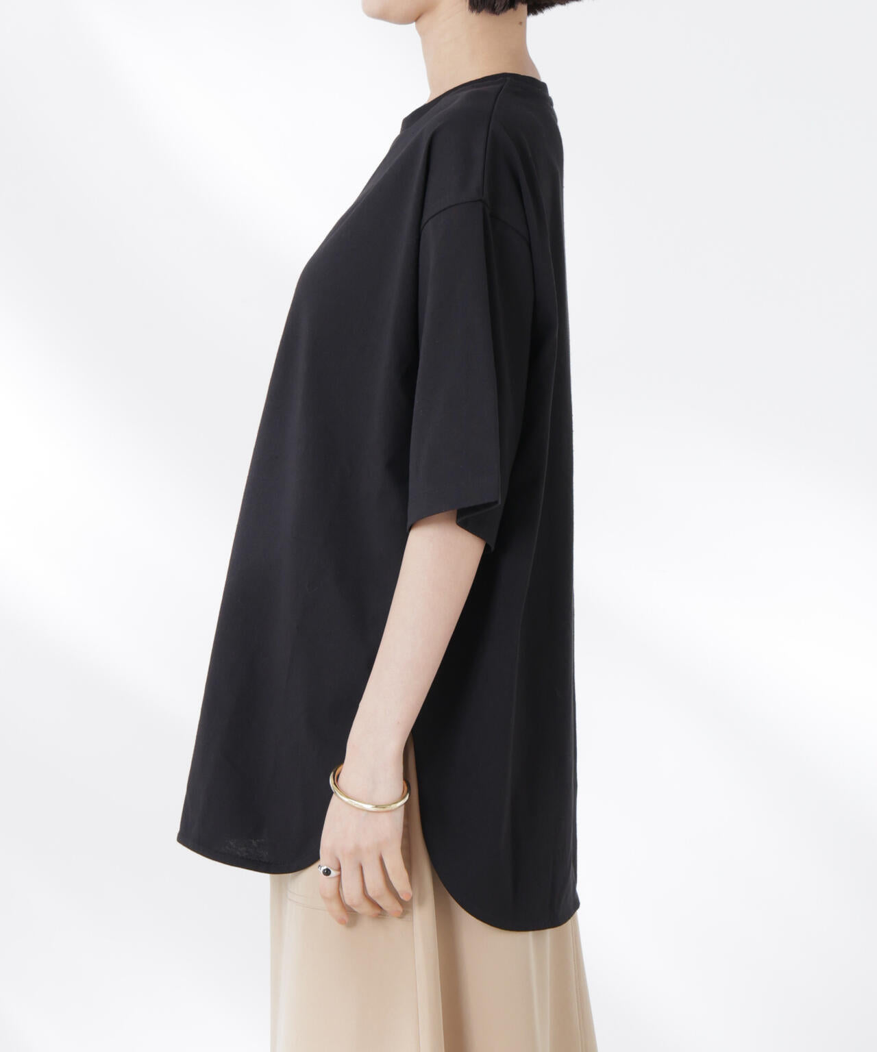 STORATECH 機能素材ラウンドヘムTシャツ 6735124319