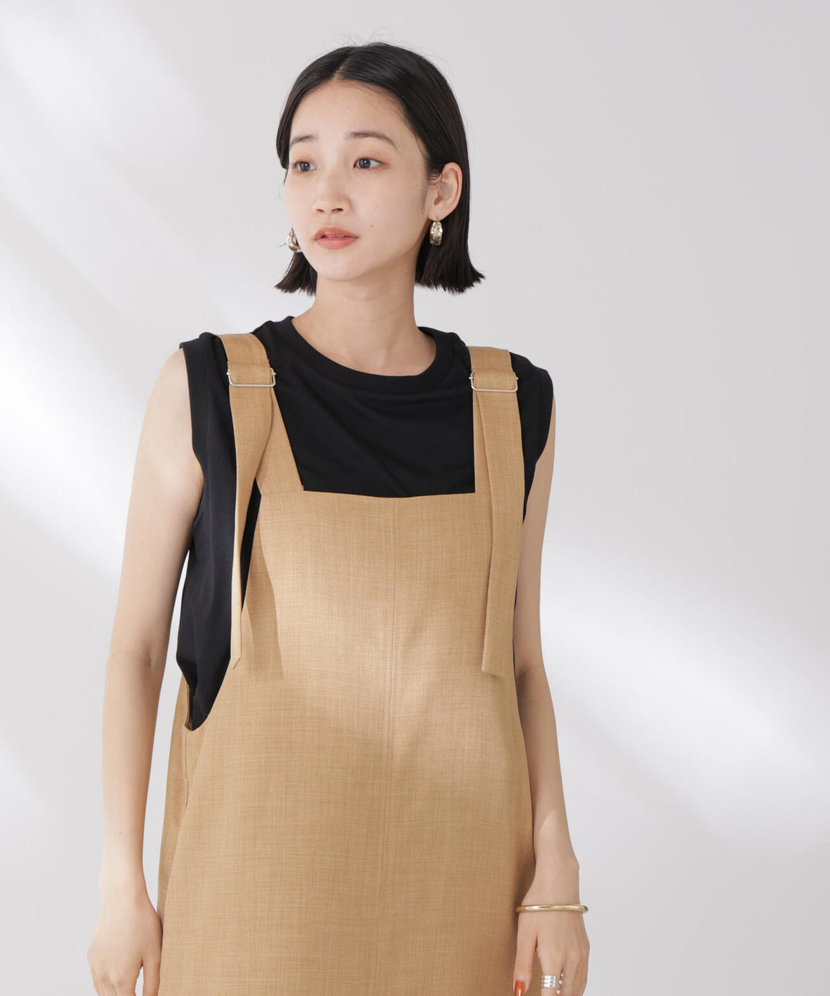 吸水速乾抗菌防臭ノースリーブトップス 6735124325