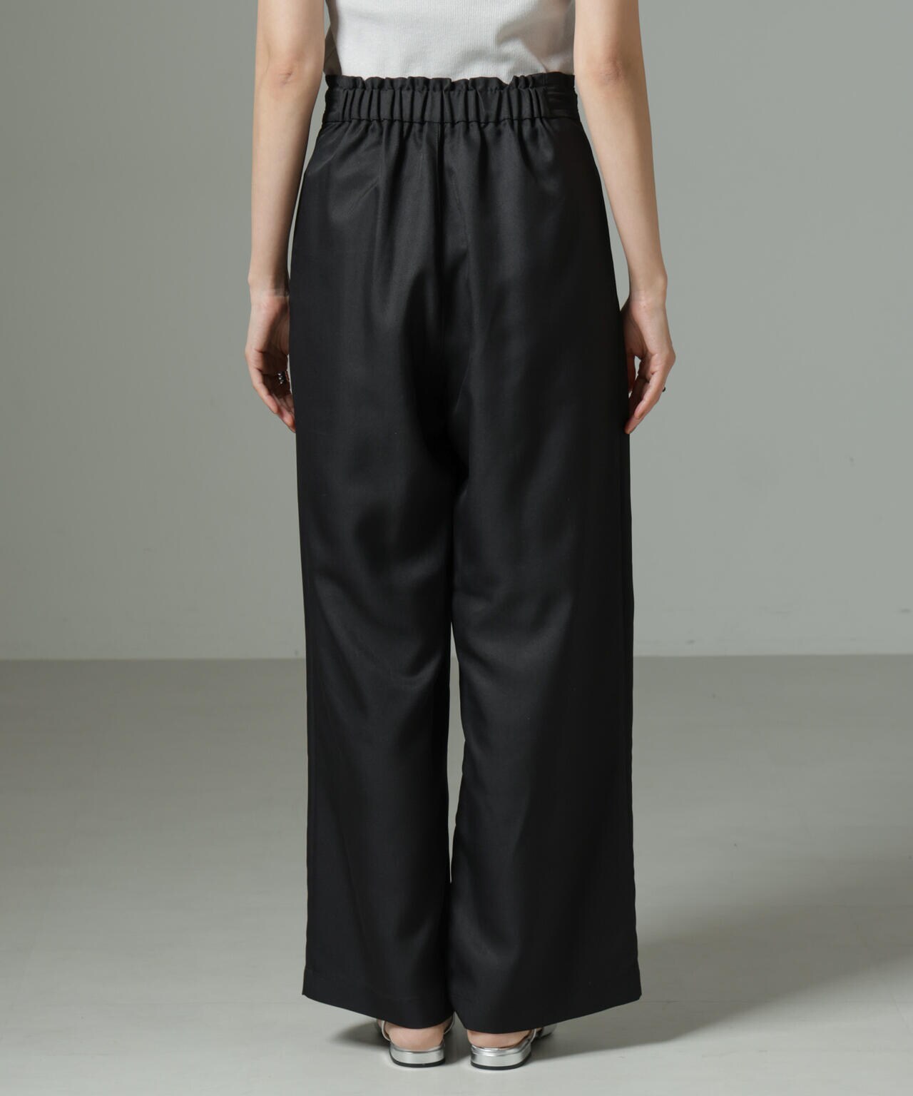 ウエストリボンベルトパンツ(セットアップ可) 6735127301