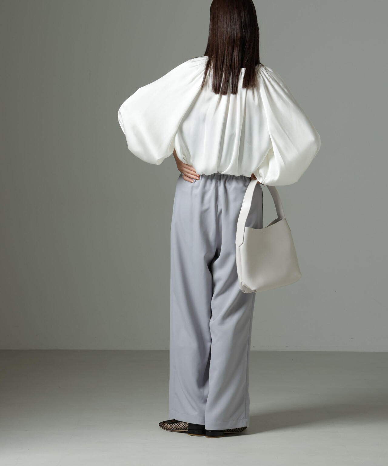 ウエストリボンベルトパンツ(セットアップ可) 6735127301