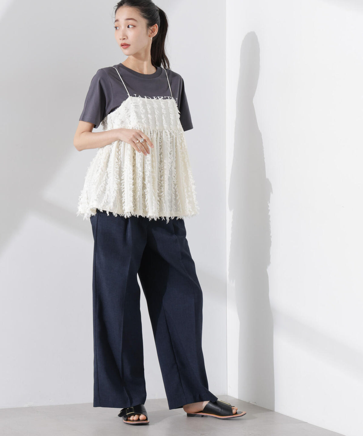 多機能素材スラックス(セットアップ可) 6735127311