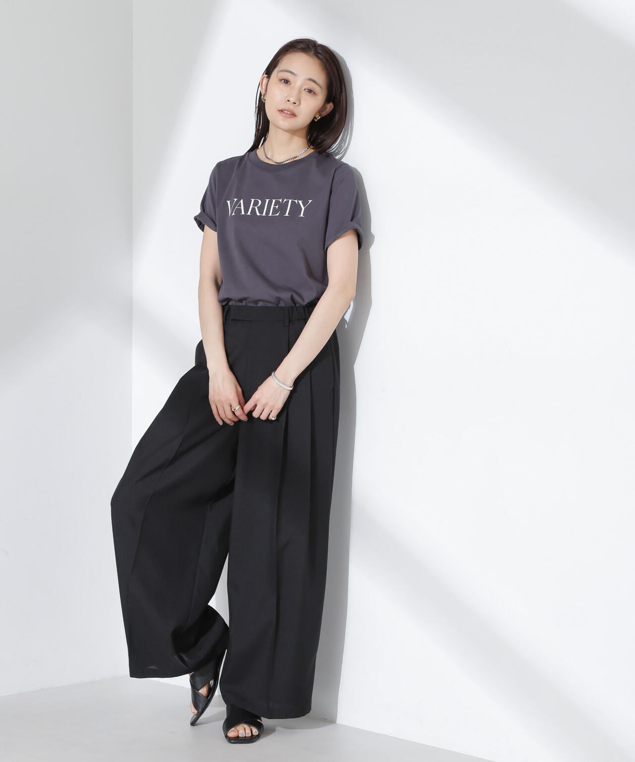 ツータックパンツ 6735127317