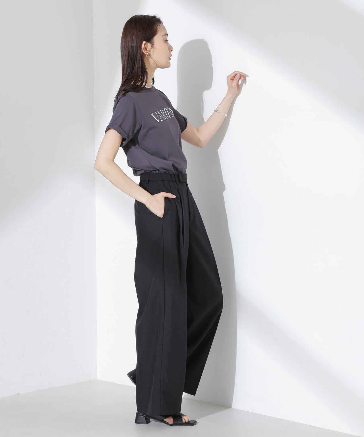 ツータックパンツ 6735127317