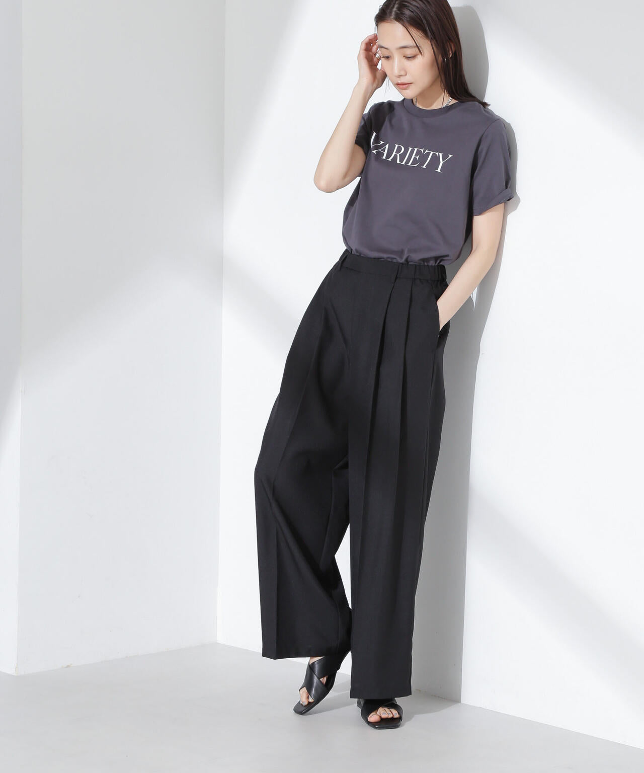 ツータックパンツ 6735127317