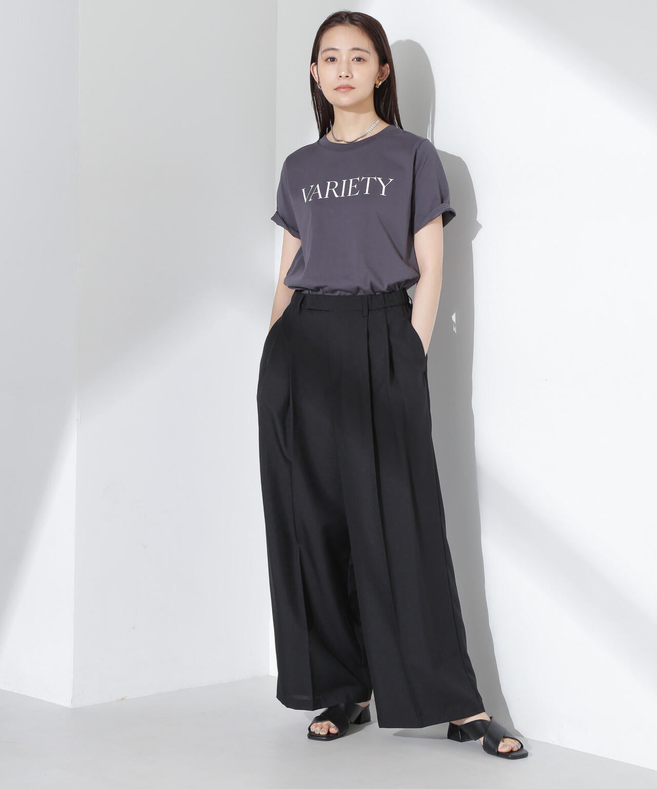 ツータックパンツ 6735127317