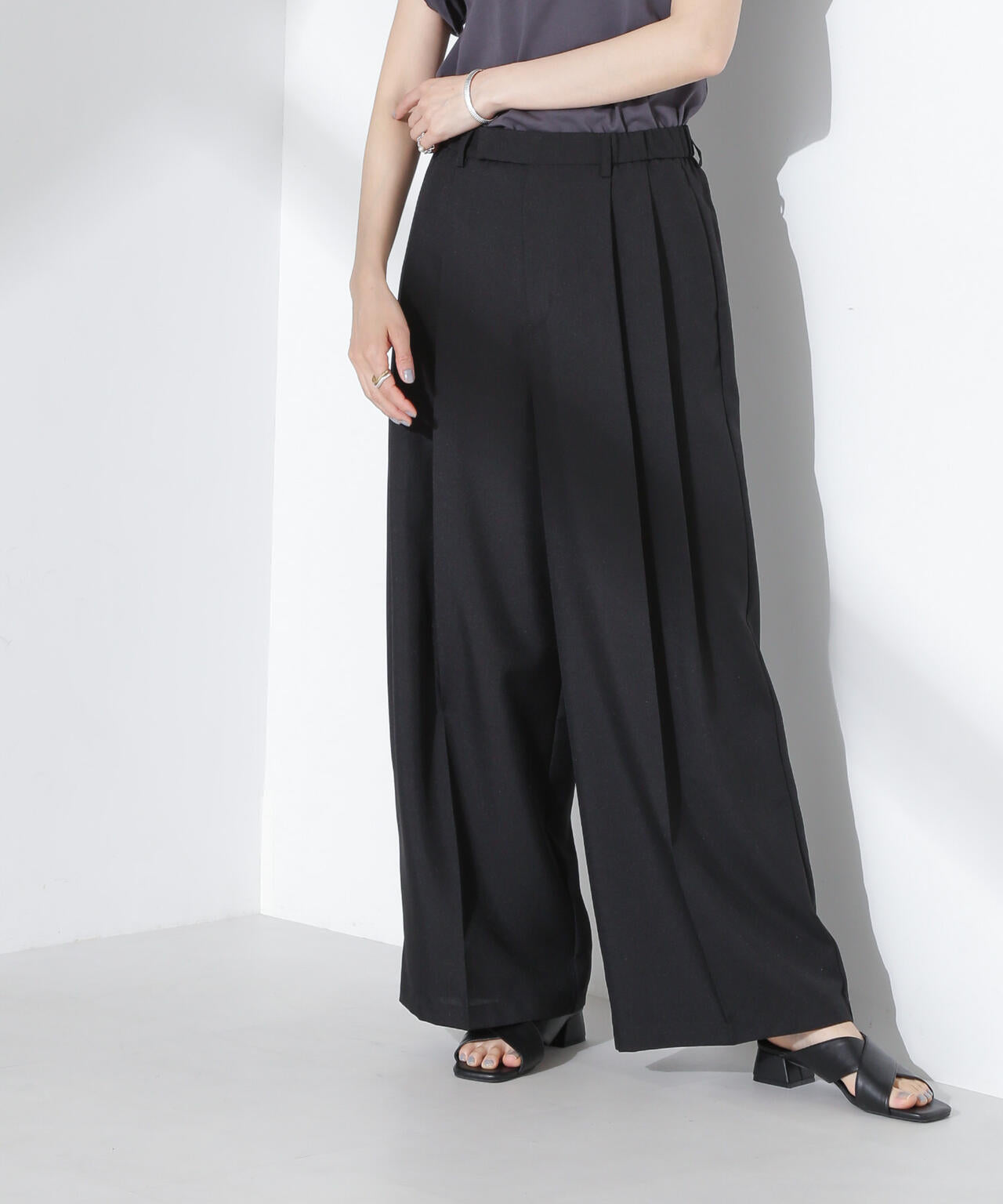 ツータックパンツ 6735127317