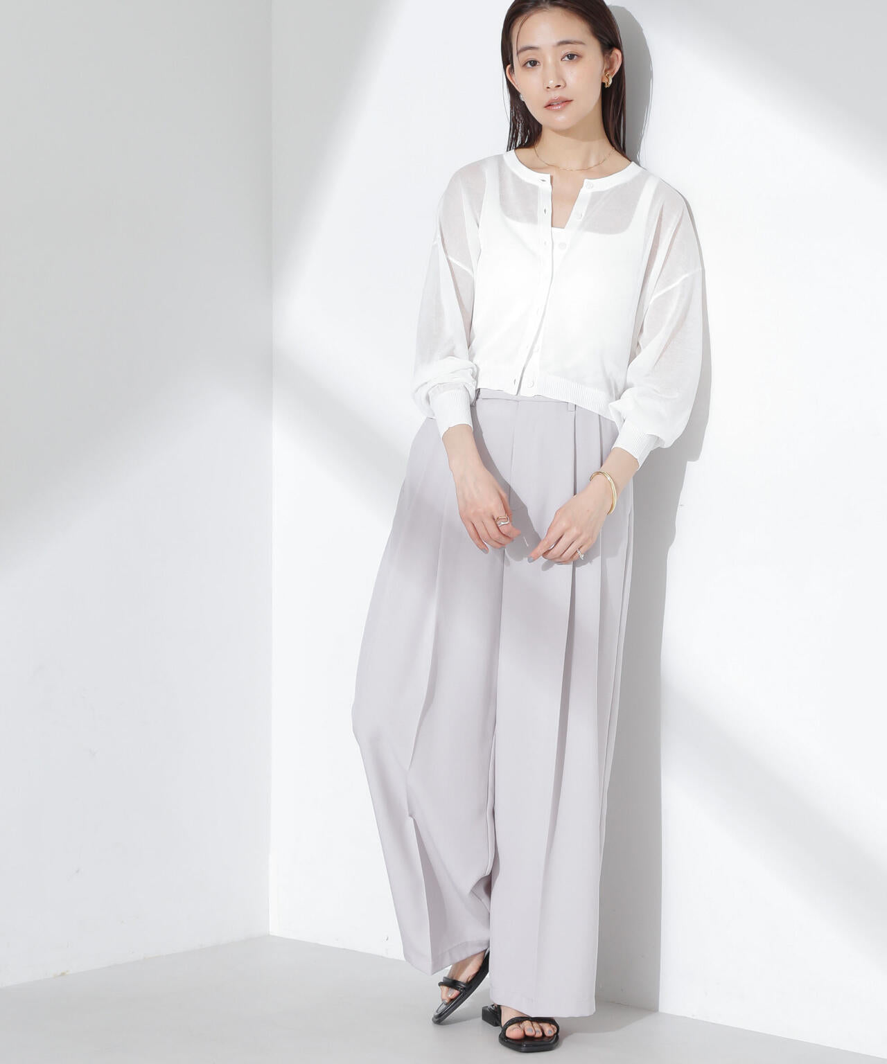 ツータックパンツ 6735127317