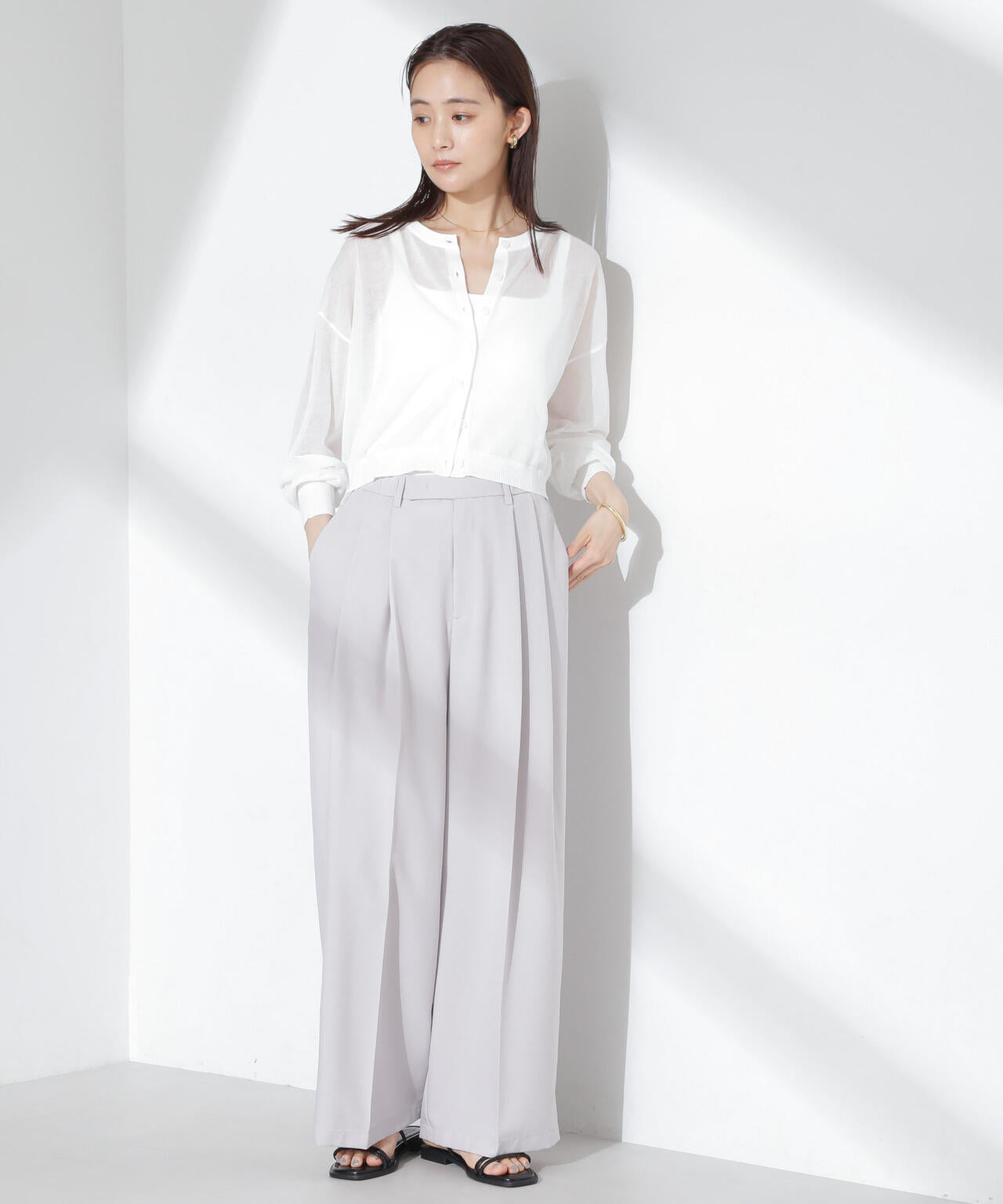 ツータックパンツ 6735127317