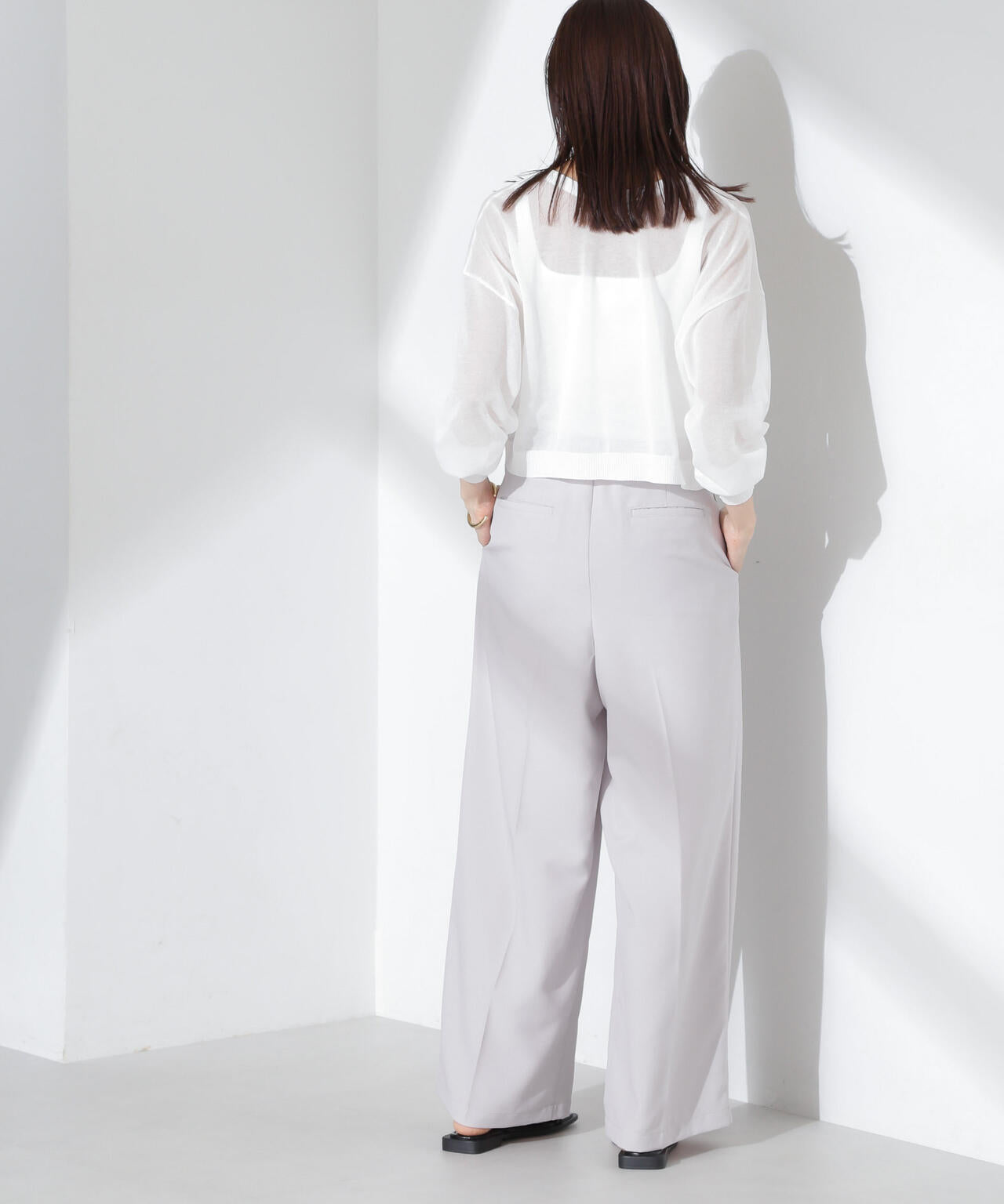 ツータックパンツ 6735127317