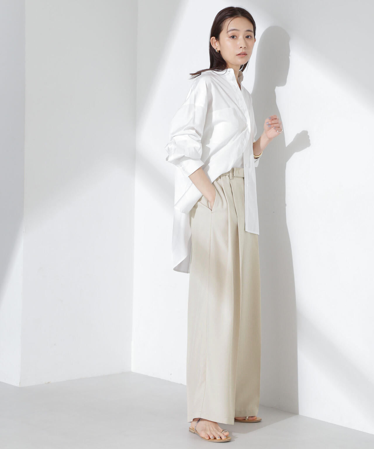 ツータックパンツ 6735127317