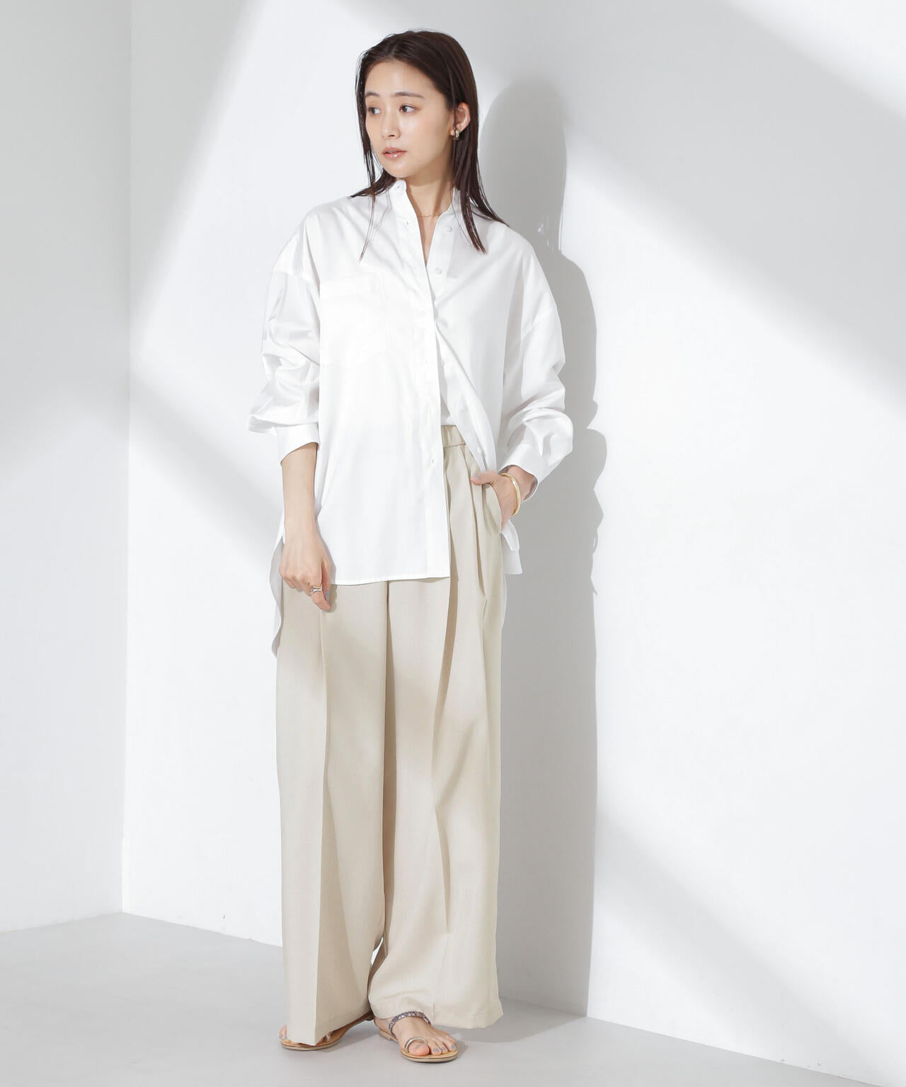 ツータックパンツ 6735127317