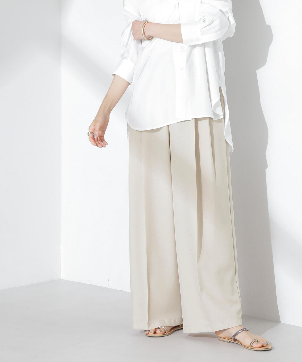 ツータックパンツ 6735127317