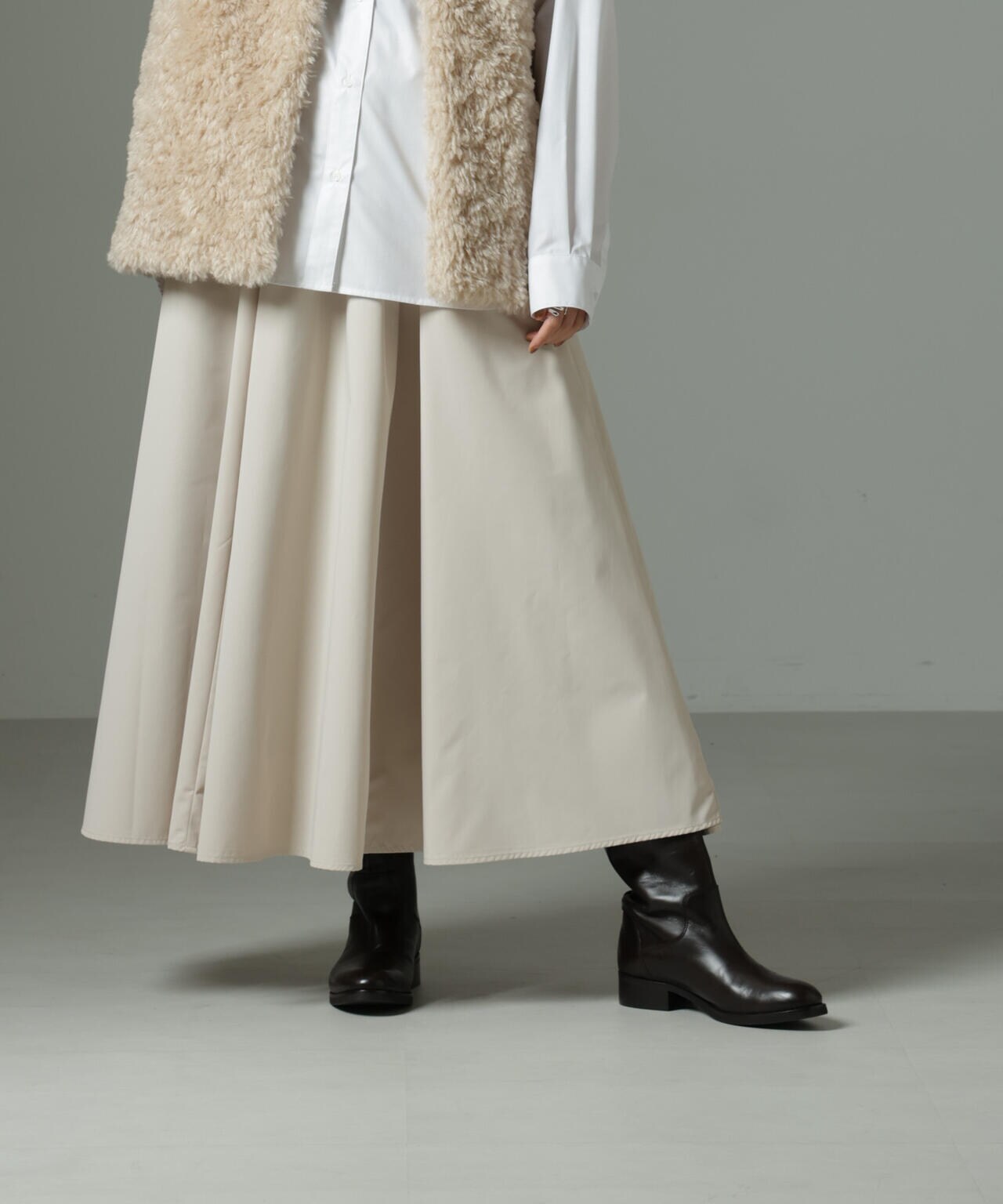 ウェストゴムギャザースカート 6735130301