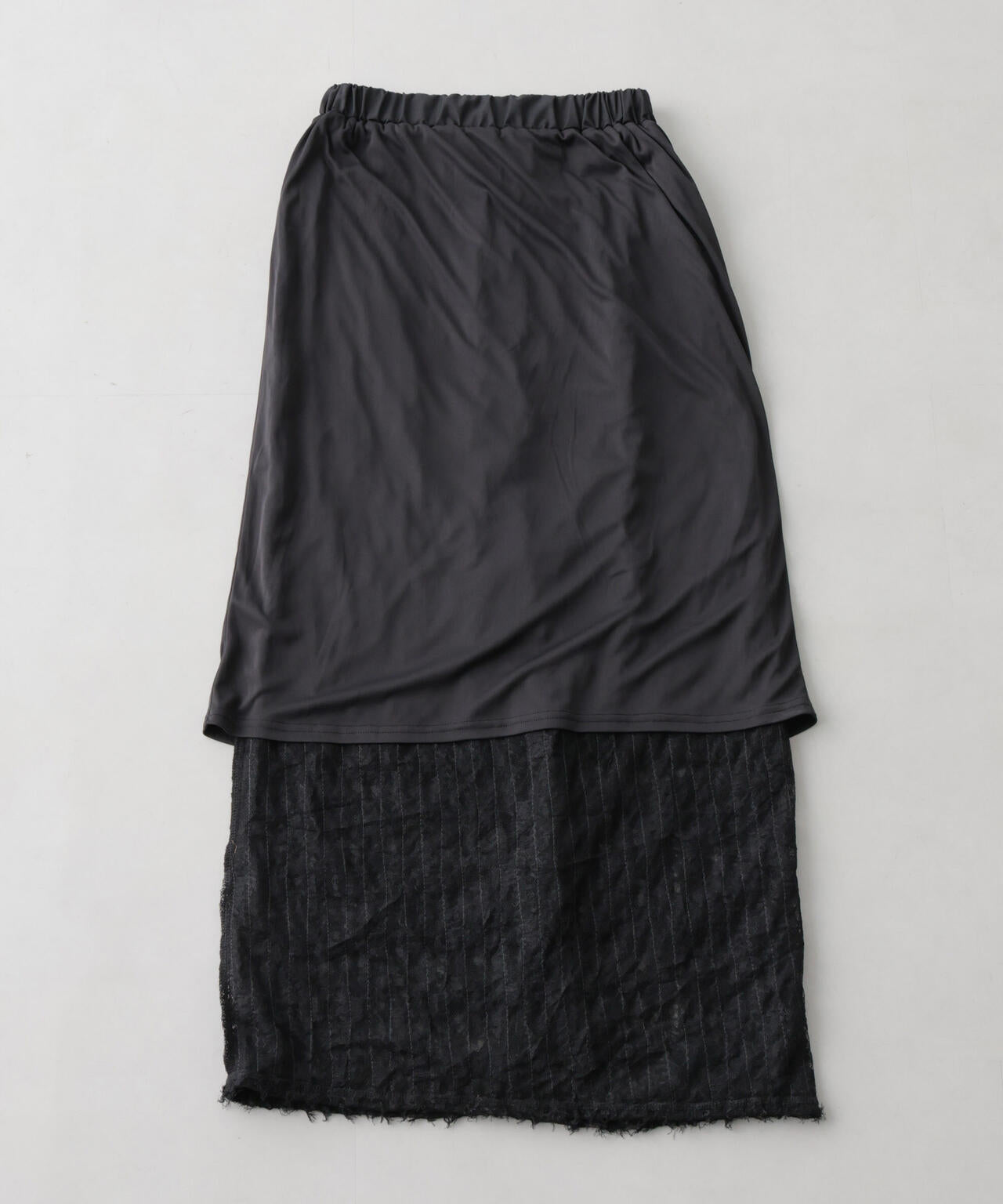 フリンジチュールナロースカート(セットアップ可) 6735130311