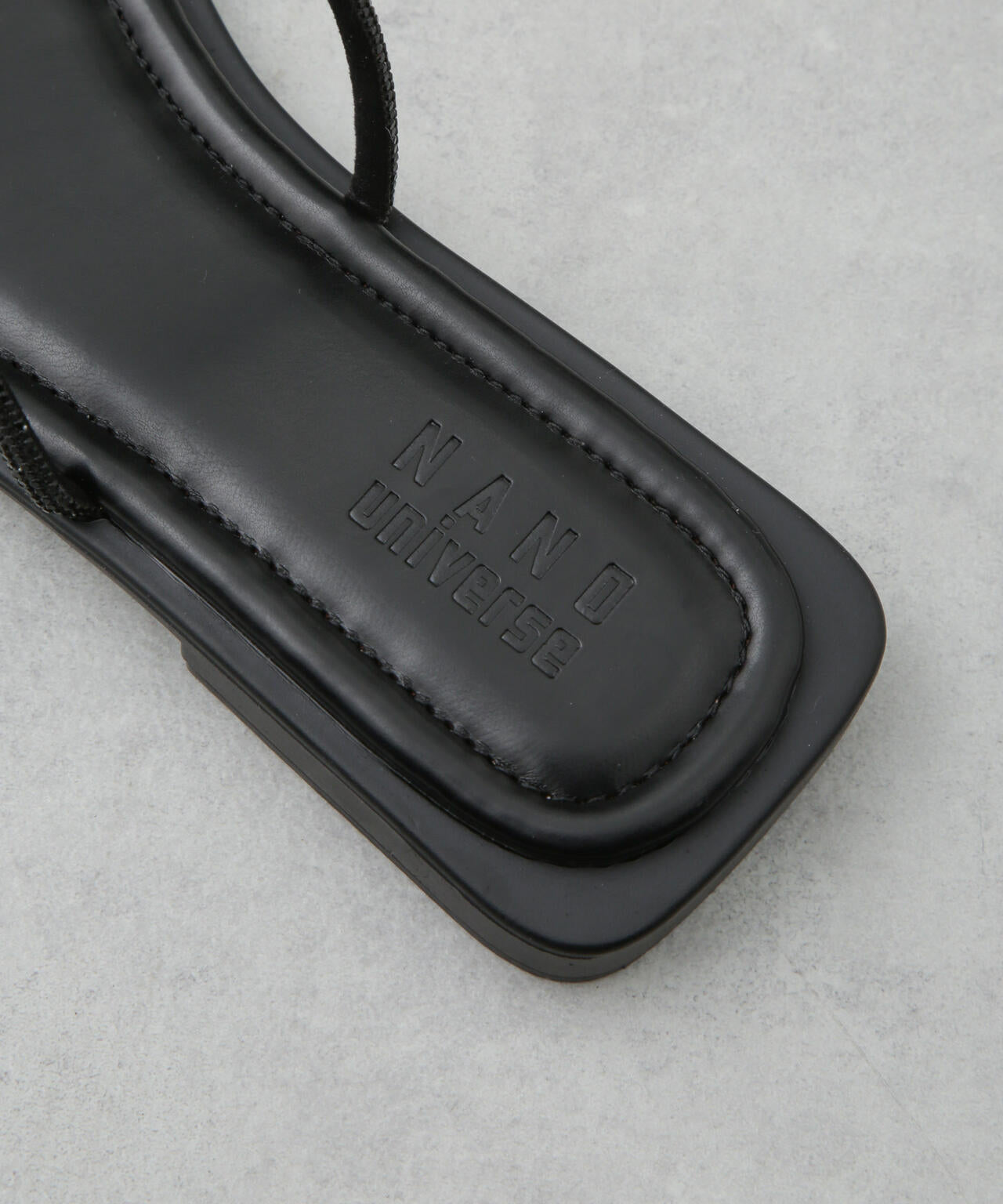 ラインストーン細ストラップサンダル 6735135303