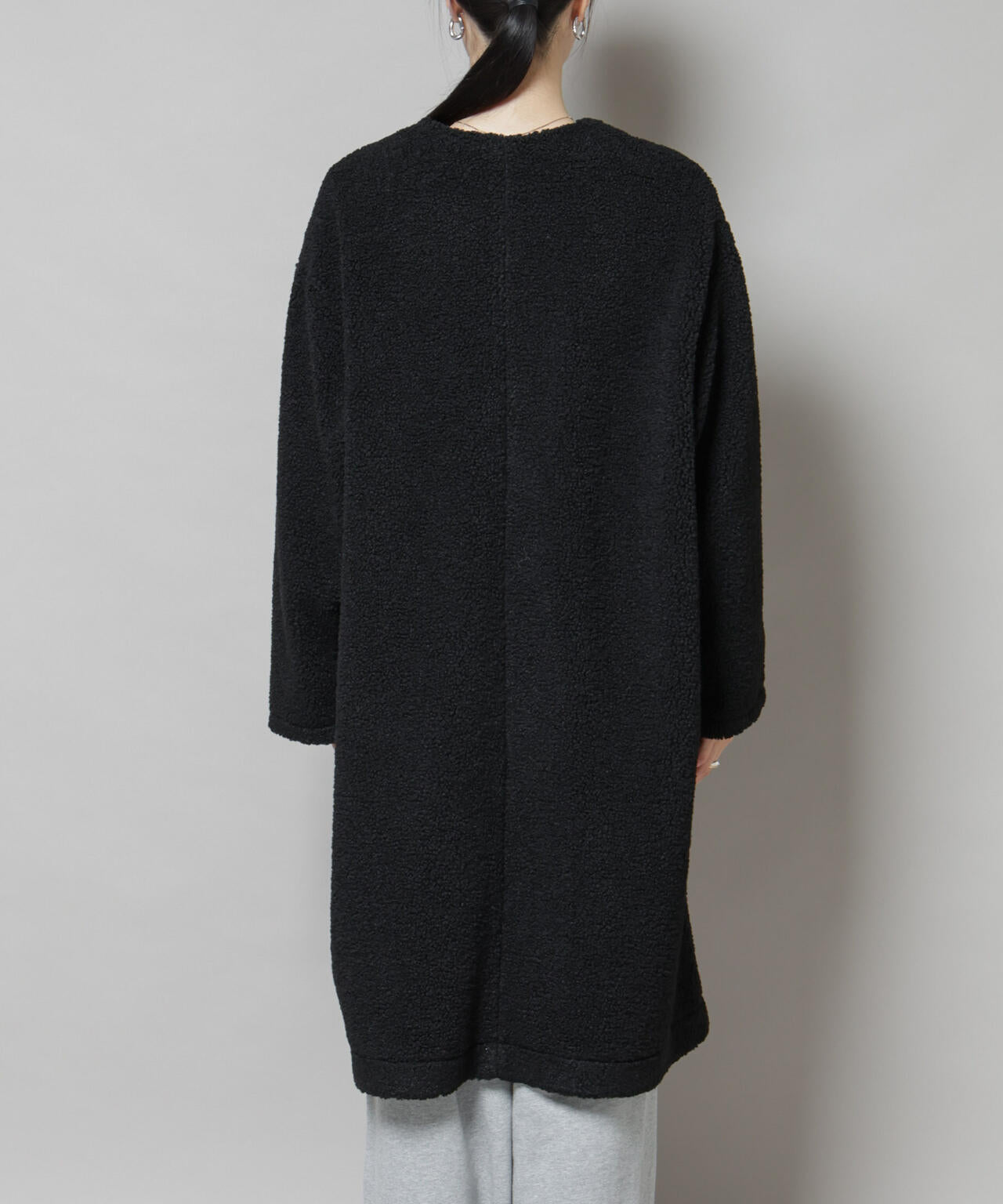 ソフトボアノーカラーコート 6735211306