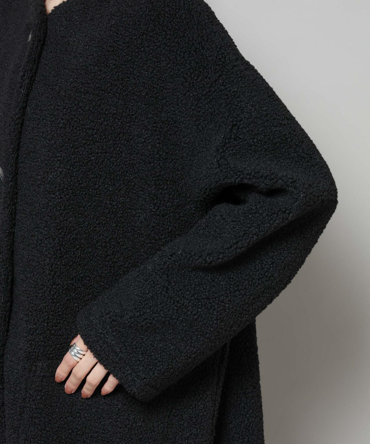 ソフトボアノーカラーコート 6735211306