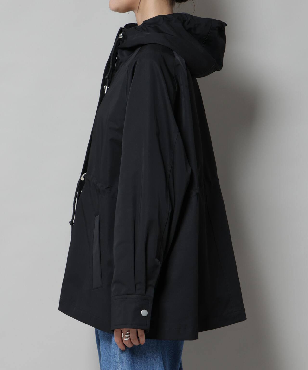 撥水加工フードブルゾン 6735212301