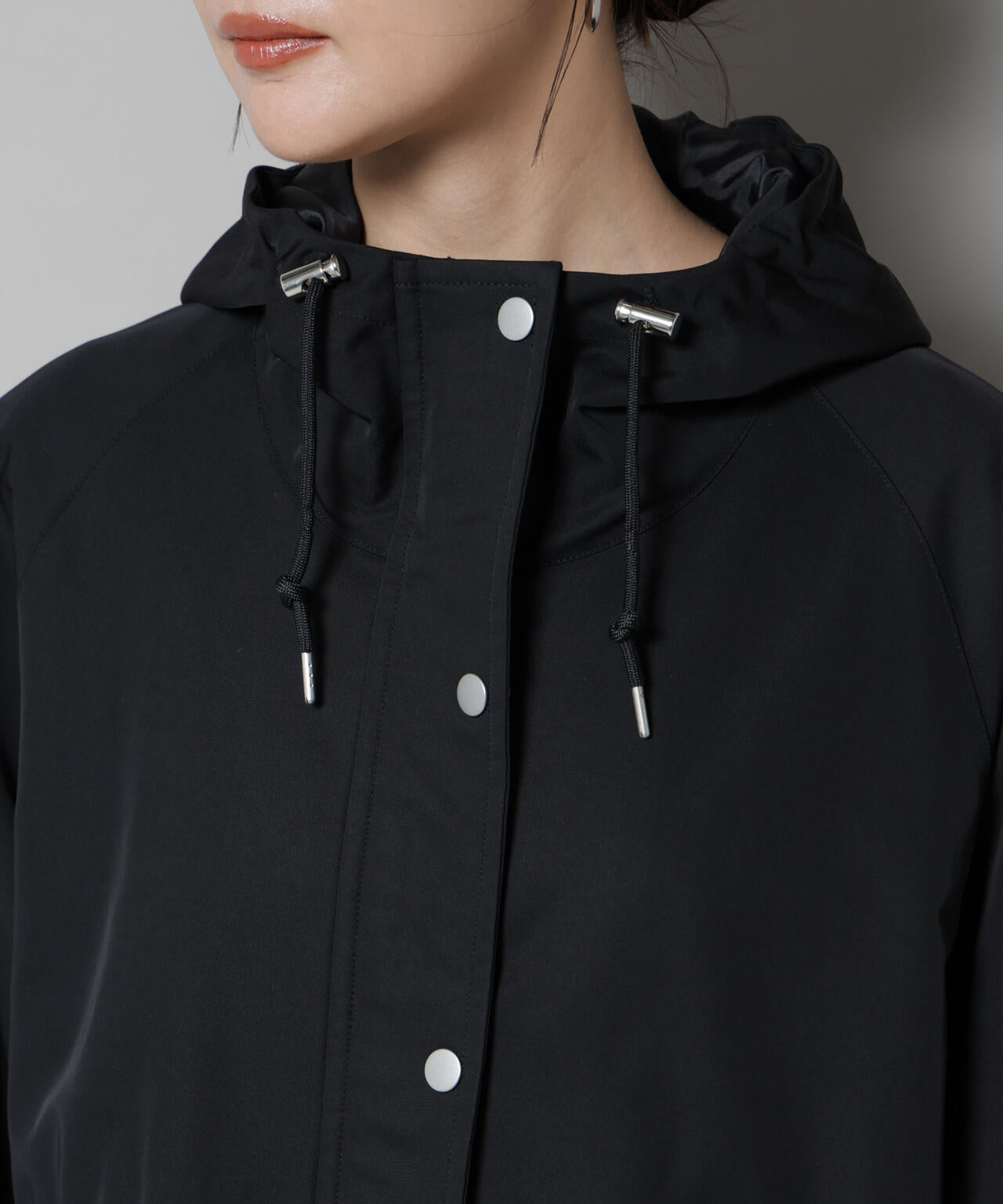 撥水加工フードブルゾン 6735212301