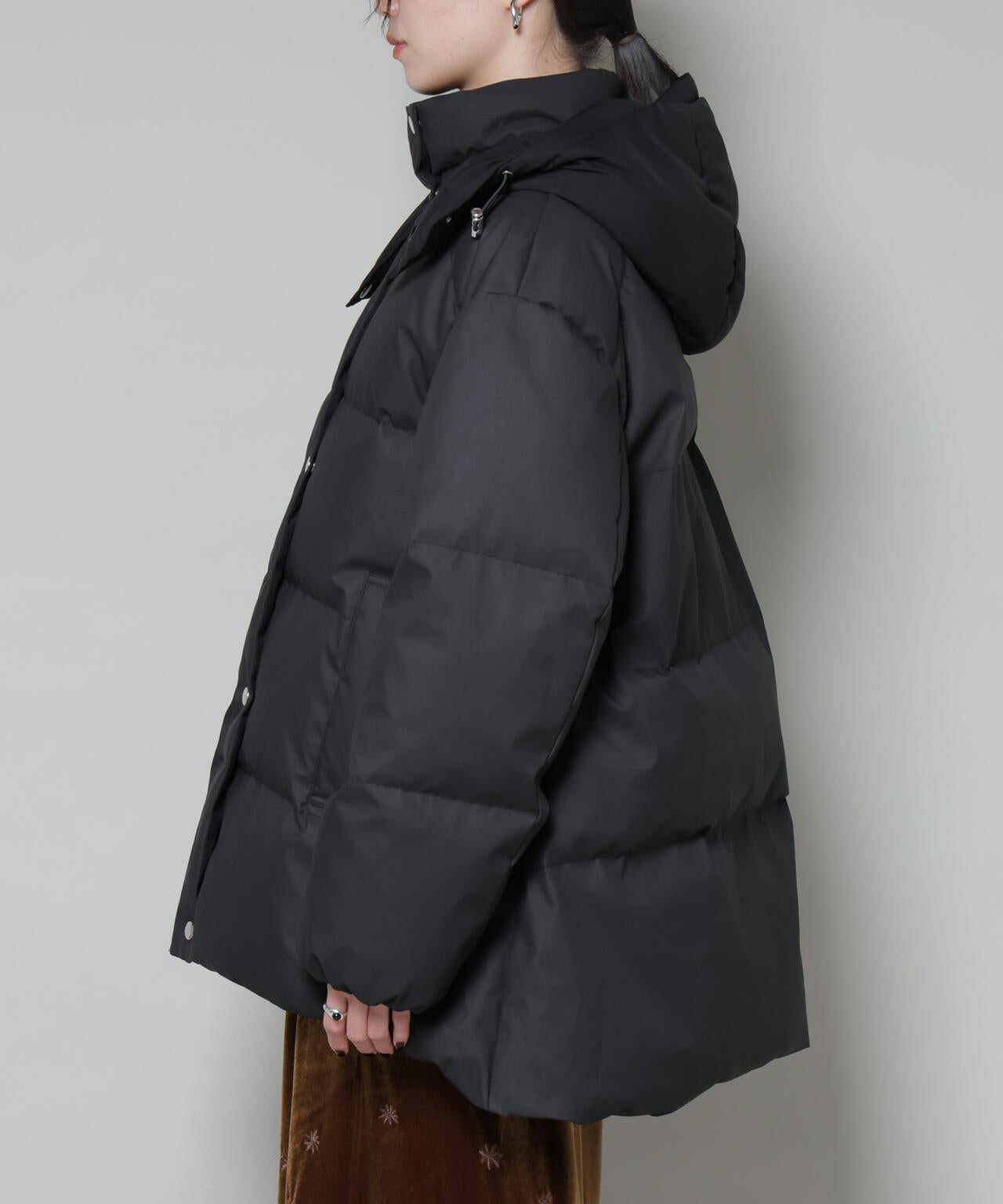 Aラインミドルダウンコート 6735214305