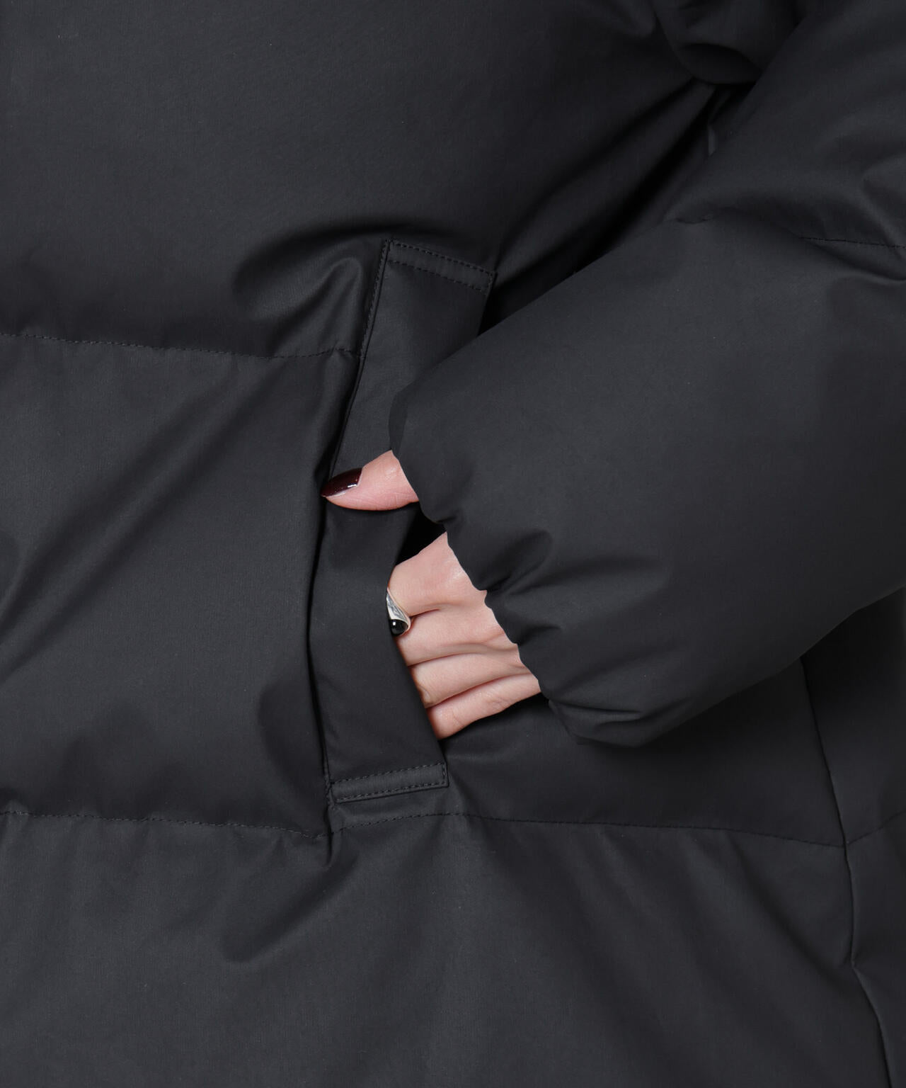 Aラインミドルダウンコート 6735214305