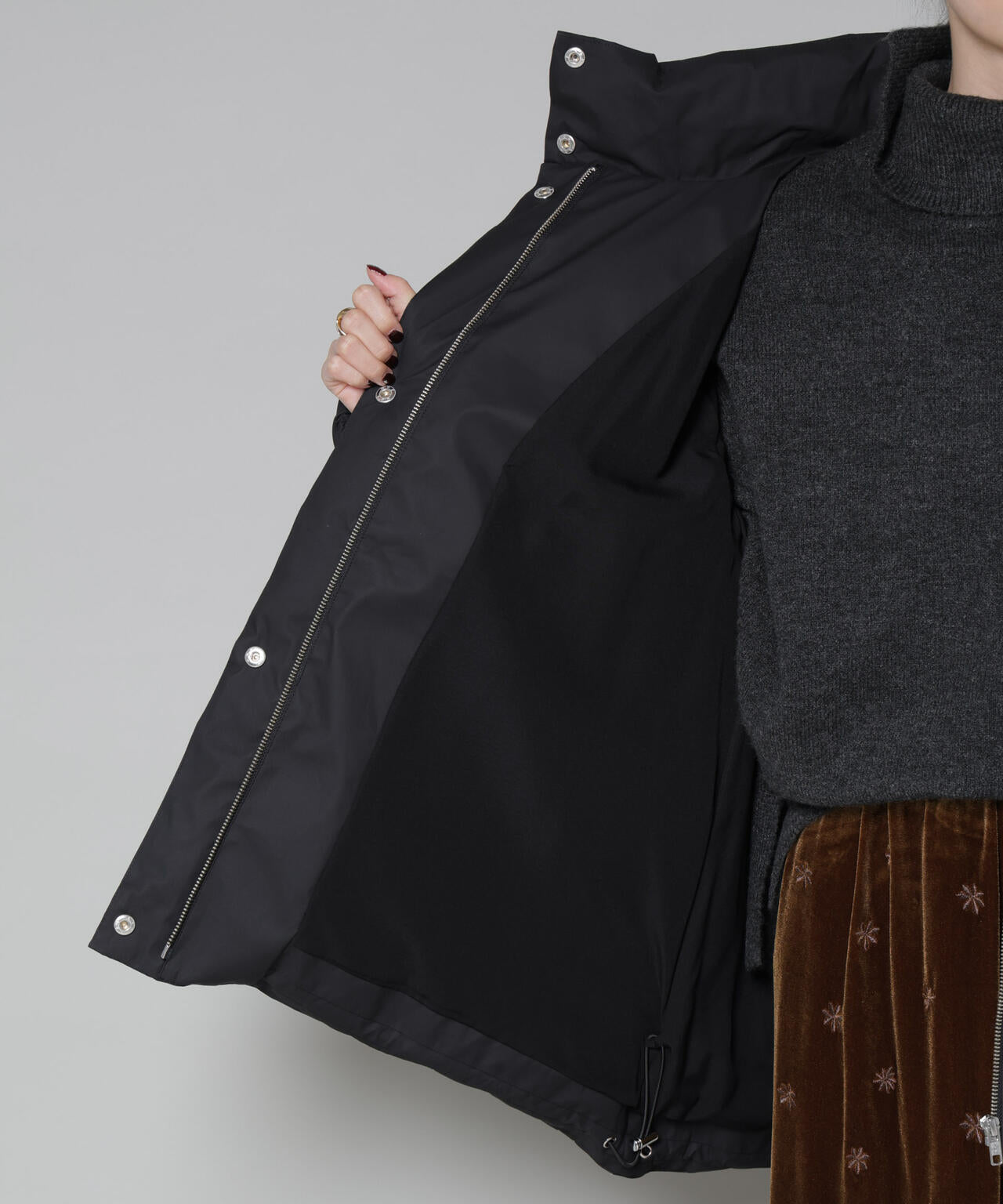 Aラインミドルダウンコート 6735214305