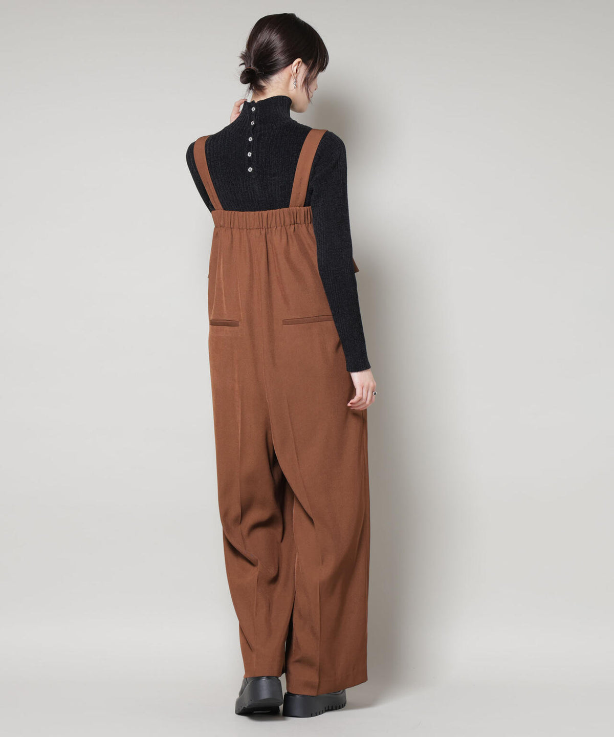 フロントフリルサロペットパンツ 6735219330