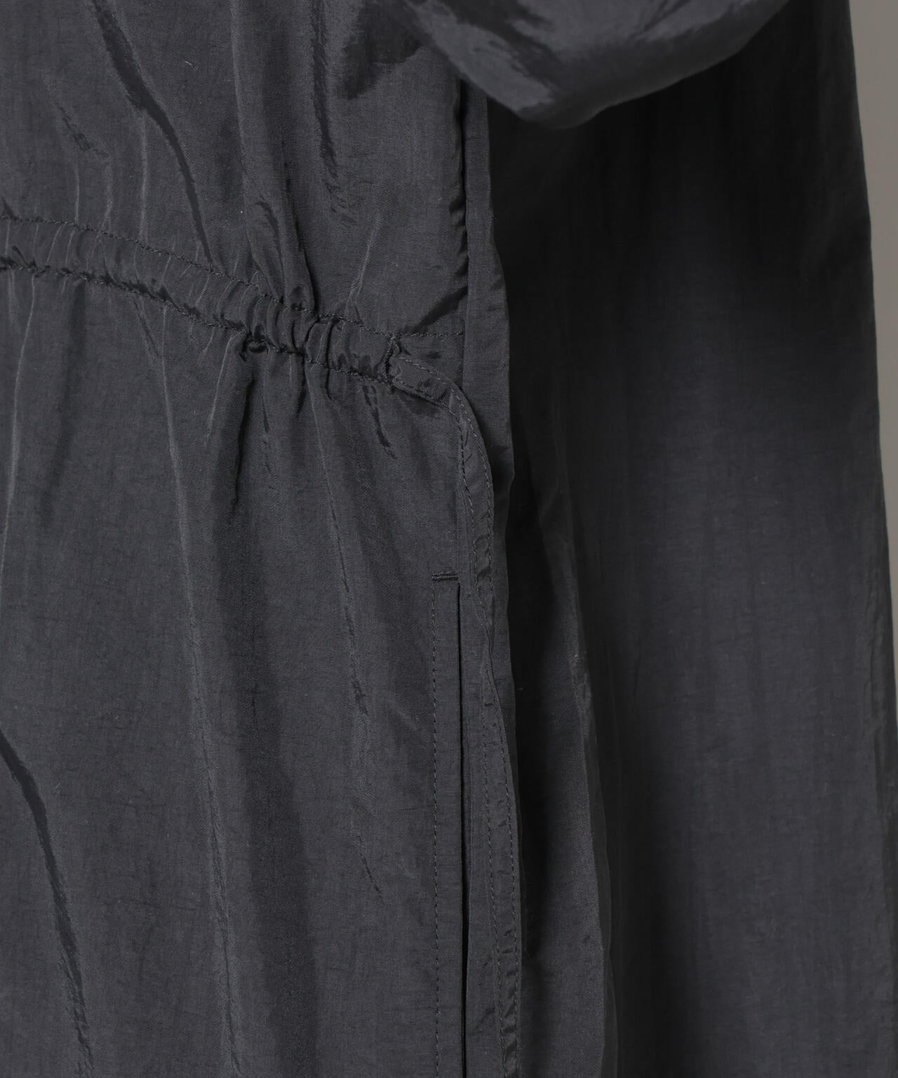 ナイロンタッサードロストシャツワンピース 6735219334