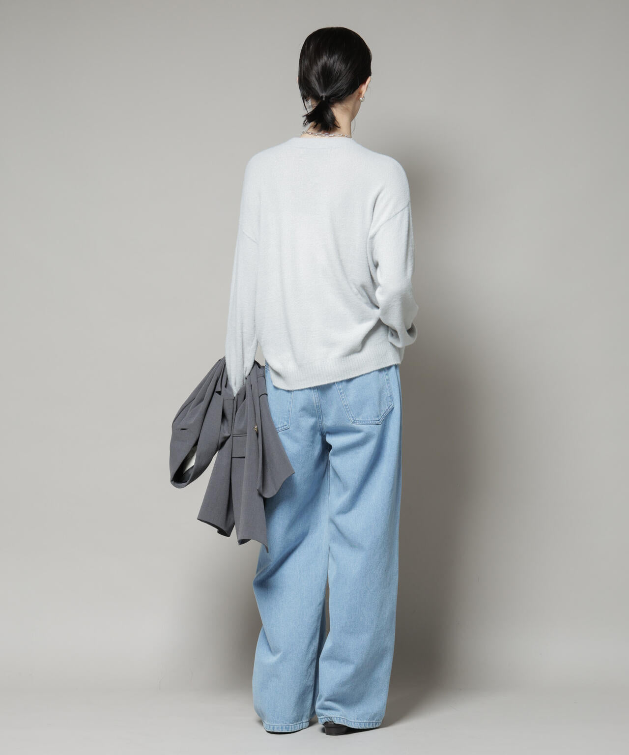 ミニラメシャギーニットプルオーバー 6735222325