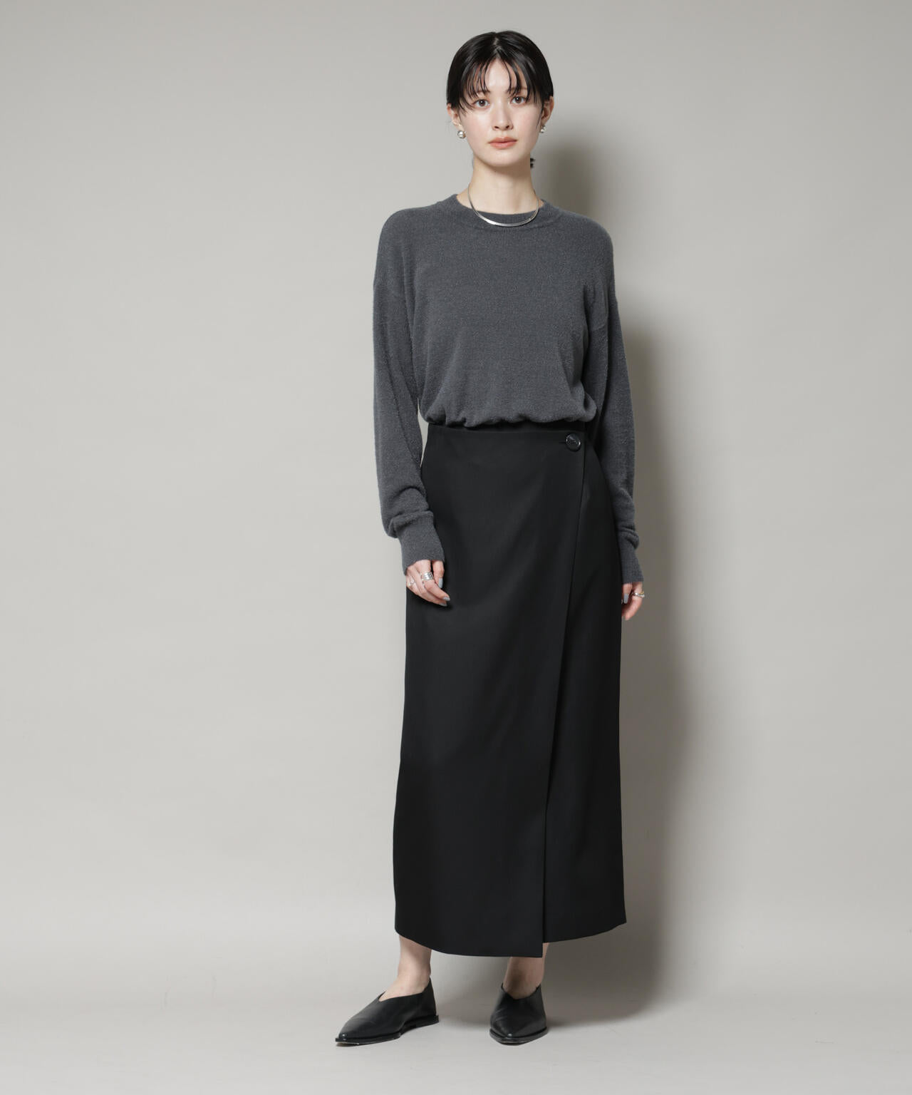 ミニラメシャギーニットプルオーバー 6735222325