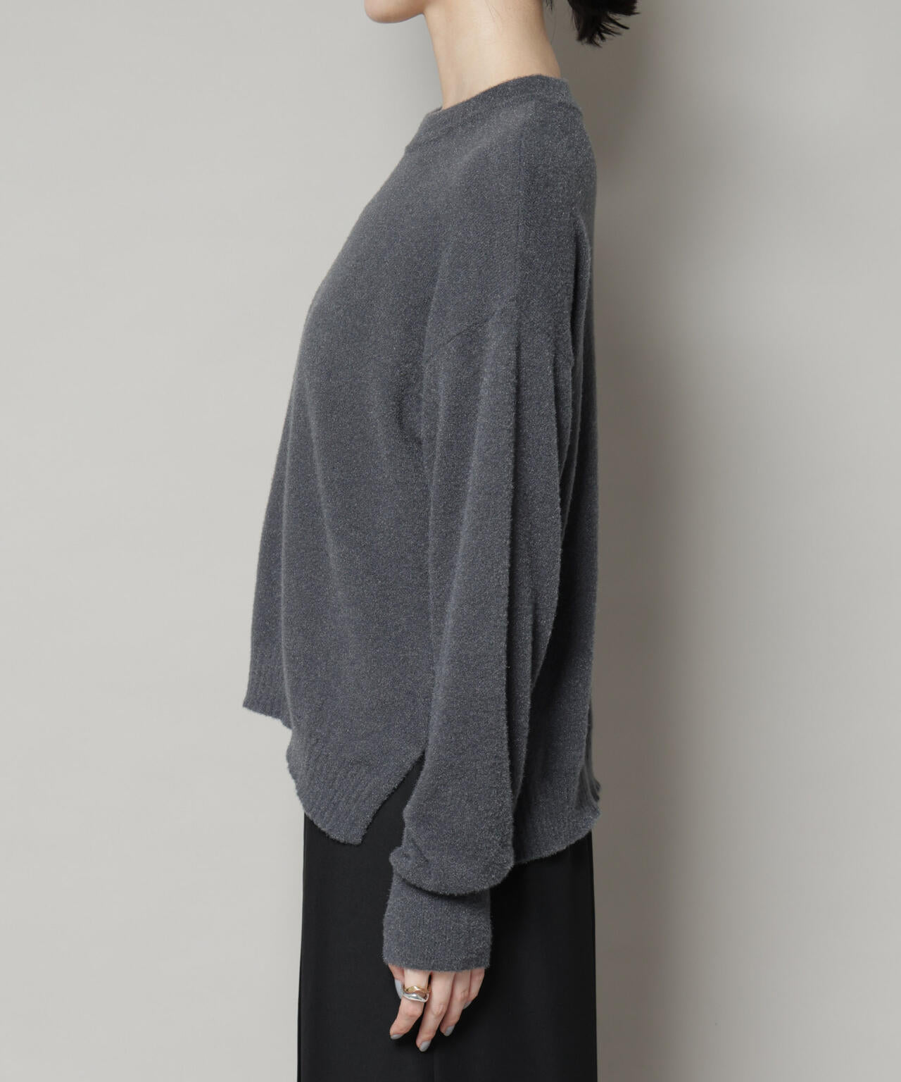 ミニラメシャギーニットプルオーバー 6735222325