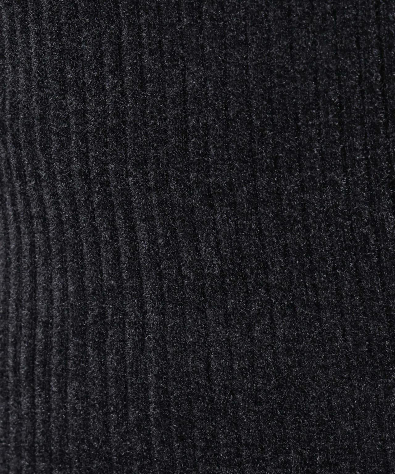 前後2wayボタンネックベロアモールニット 6735222347