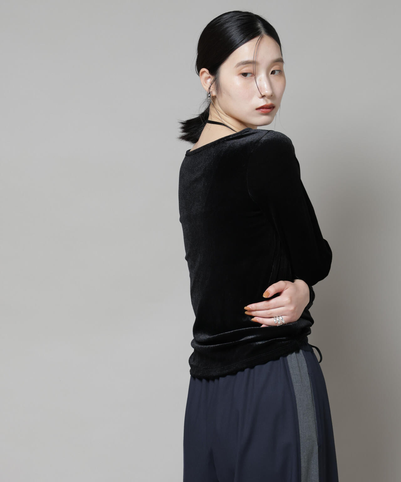 前後2wayベロアカットトップス(セットアップ可) 6735223310