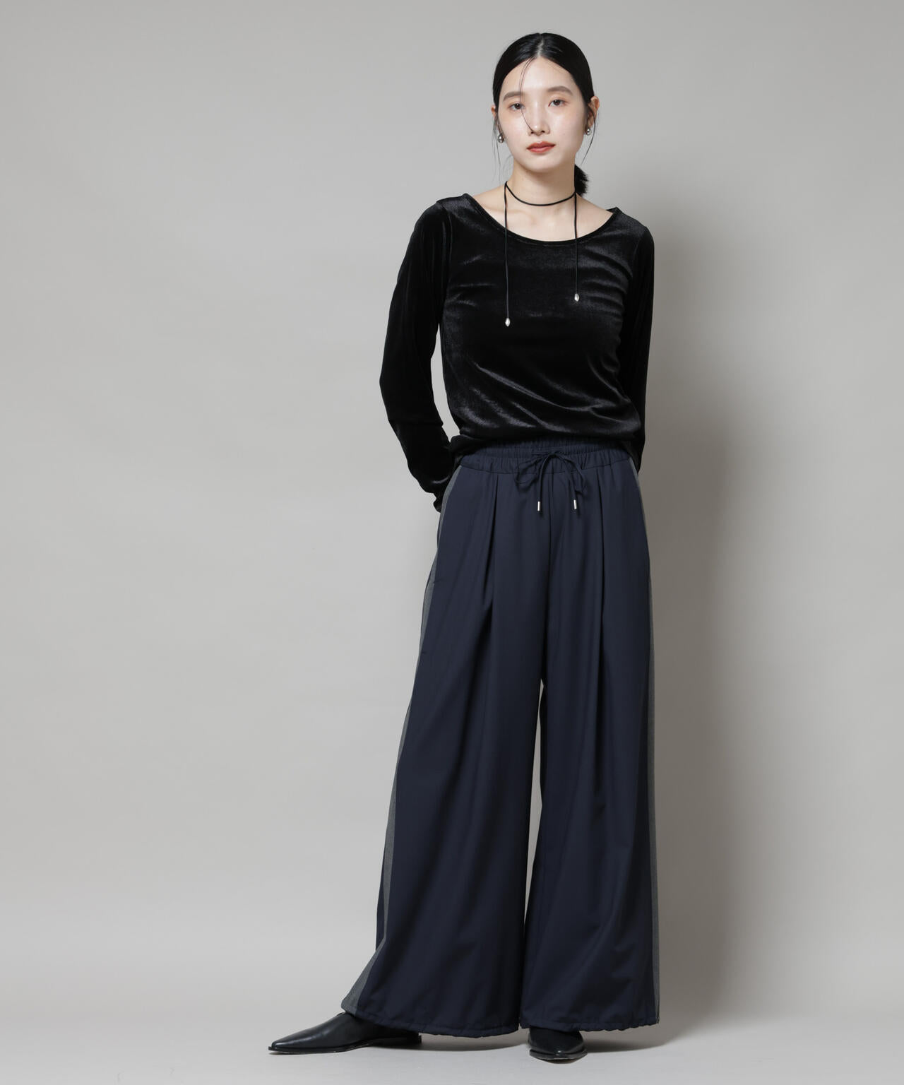 前後2wayベロアカットトップス(セットアップ可) 6735223310