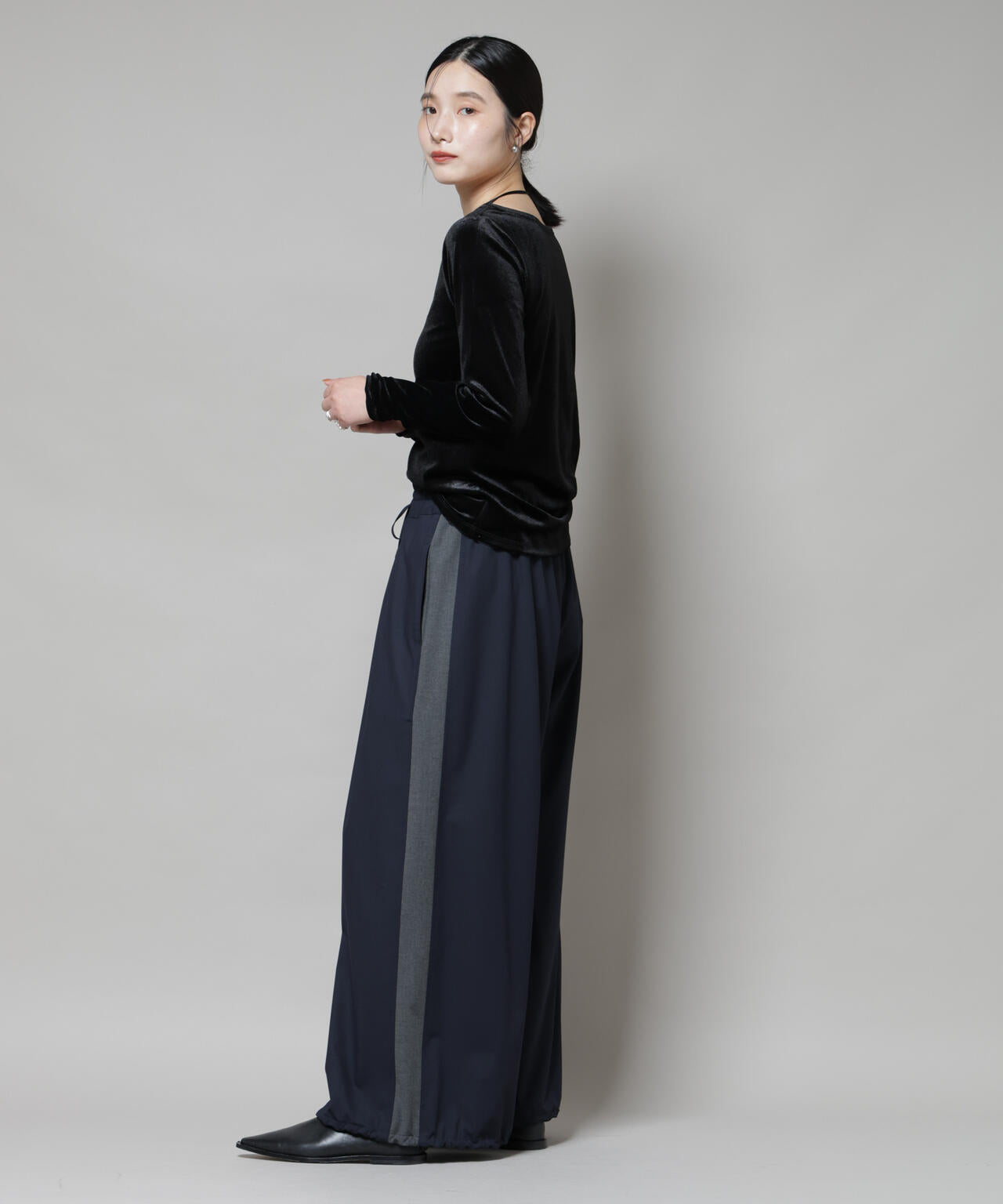 前後2wayベロアカットトップス(セットアップ可) 6735223310