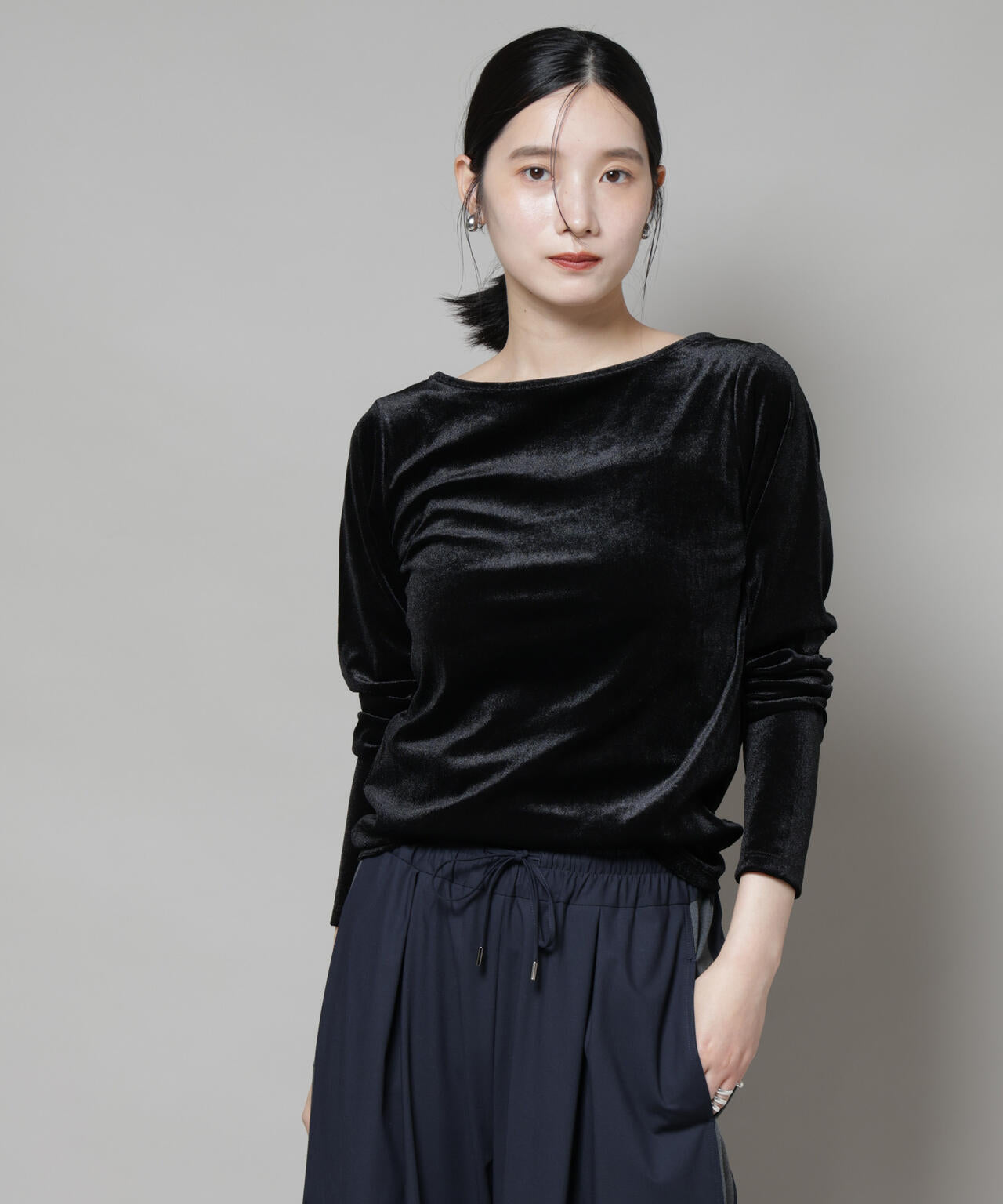 前後2wayベロアカットトップス(セットアップ可) 6735223310