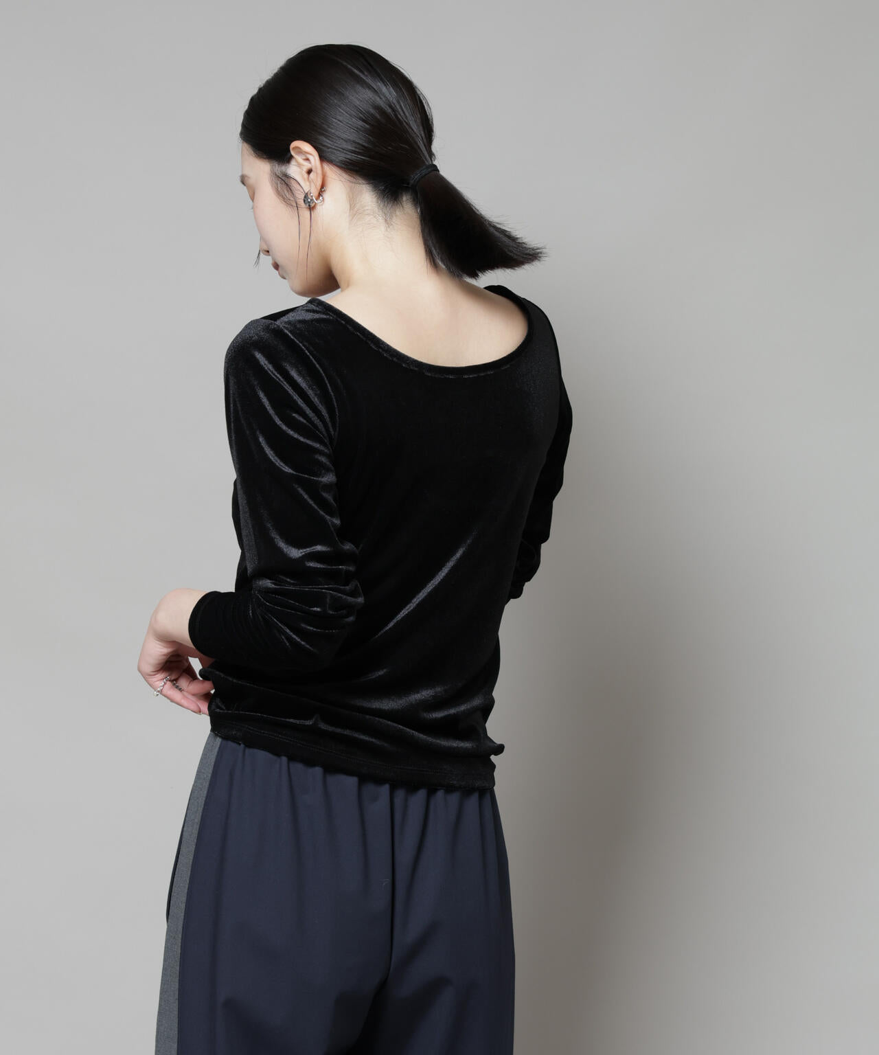 前後2wayベロアカットトップス(セットアップ可) 6735223310