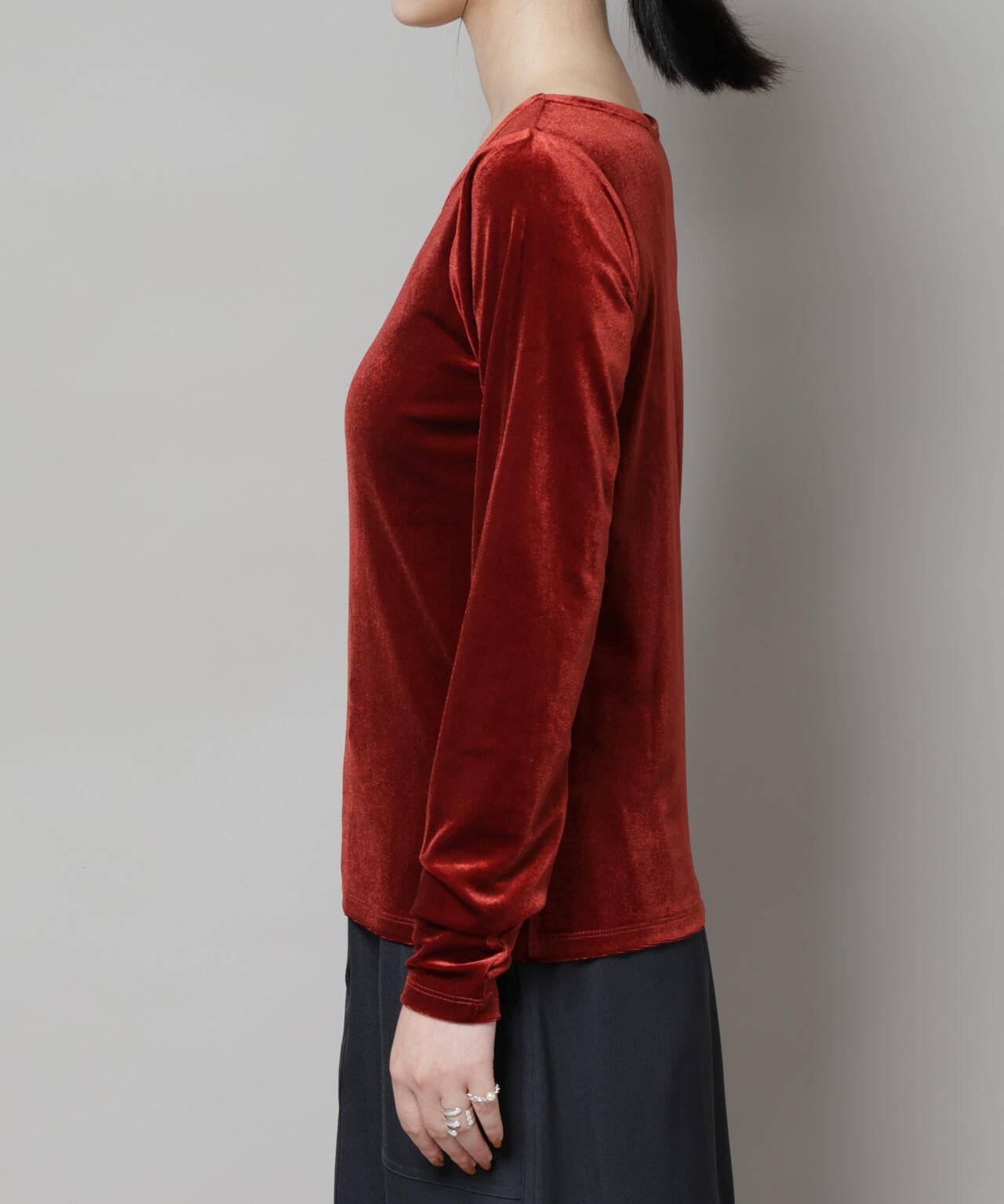 前後2wayベロアカットトップス(セットアップ可) 6735223310