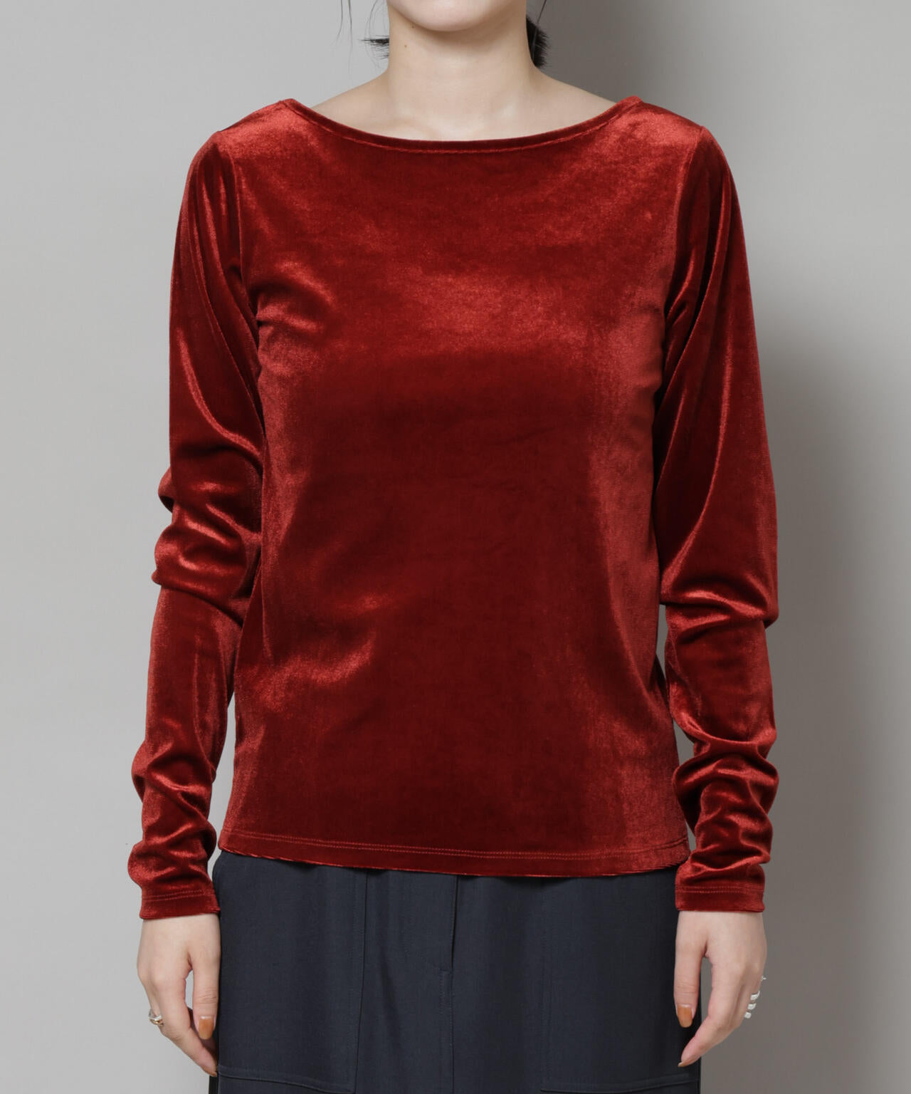 前後2wayベロアカットトップス(セットアップ可) 6735223310